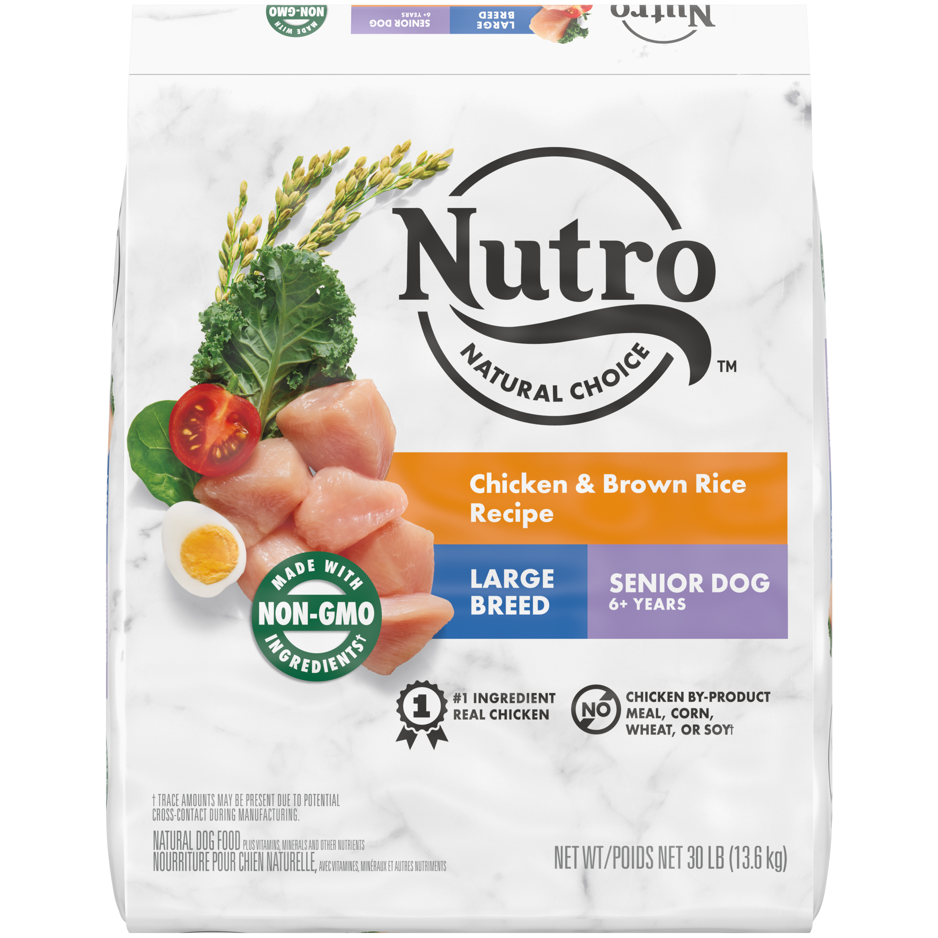 30 Lb Nutro Large Breed Senior Chicken, Rice & Sweet Potato - Food