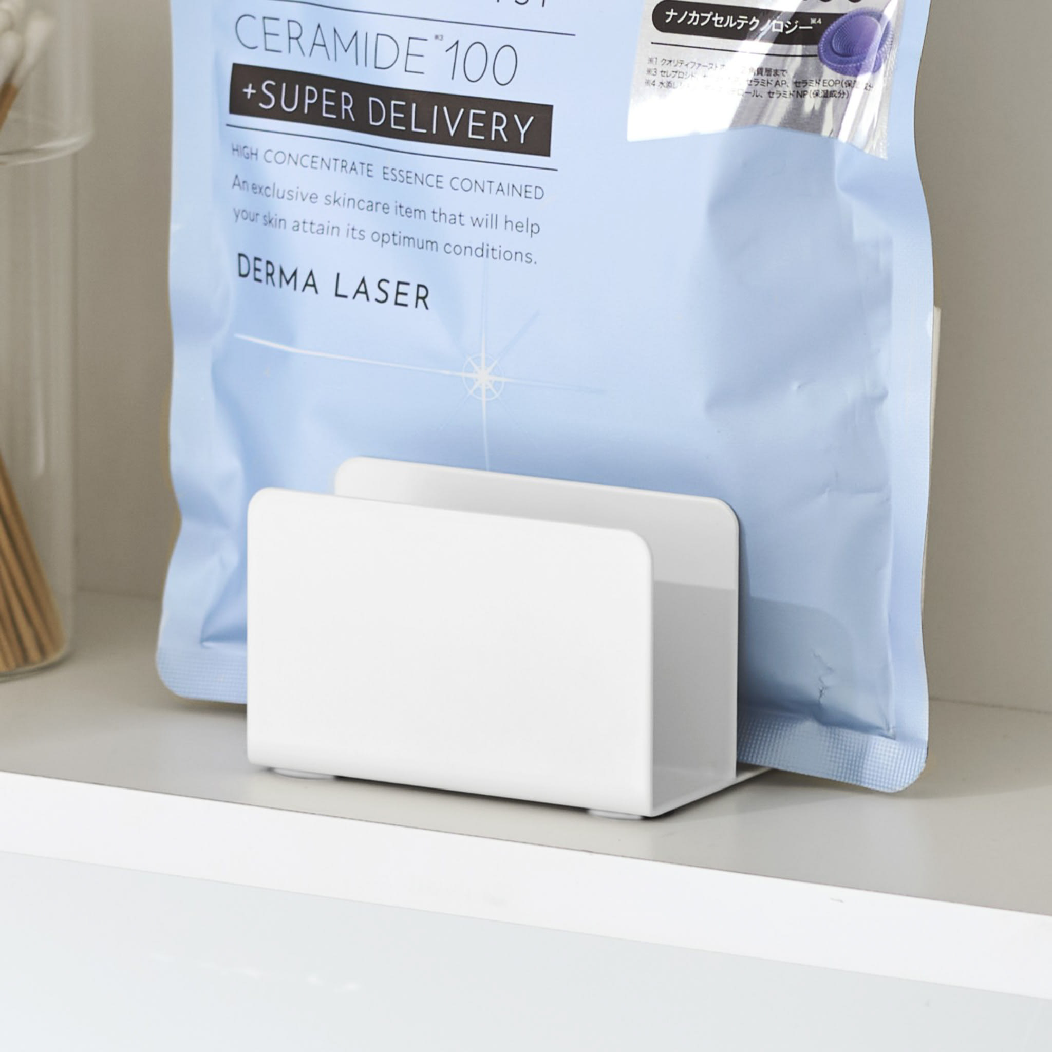 Shelf Organizer : Upright storage solution