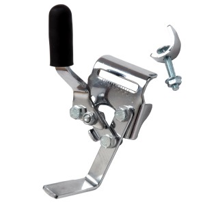 Wheel Lock Assembly for Invacare Hemi Space-Saver Detachable Arms, Left Hand, Pull-to-Lock, Bolt-On