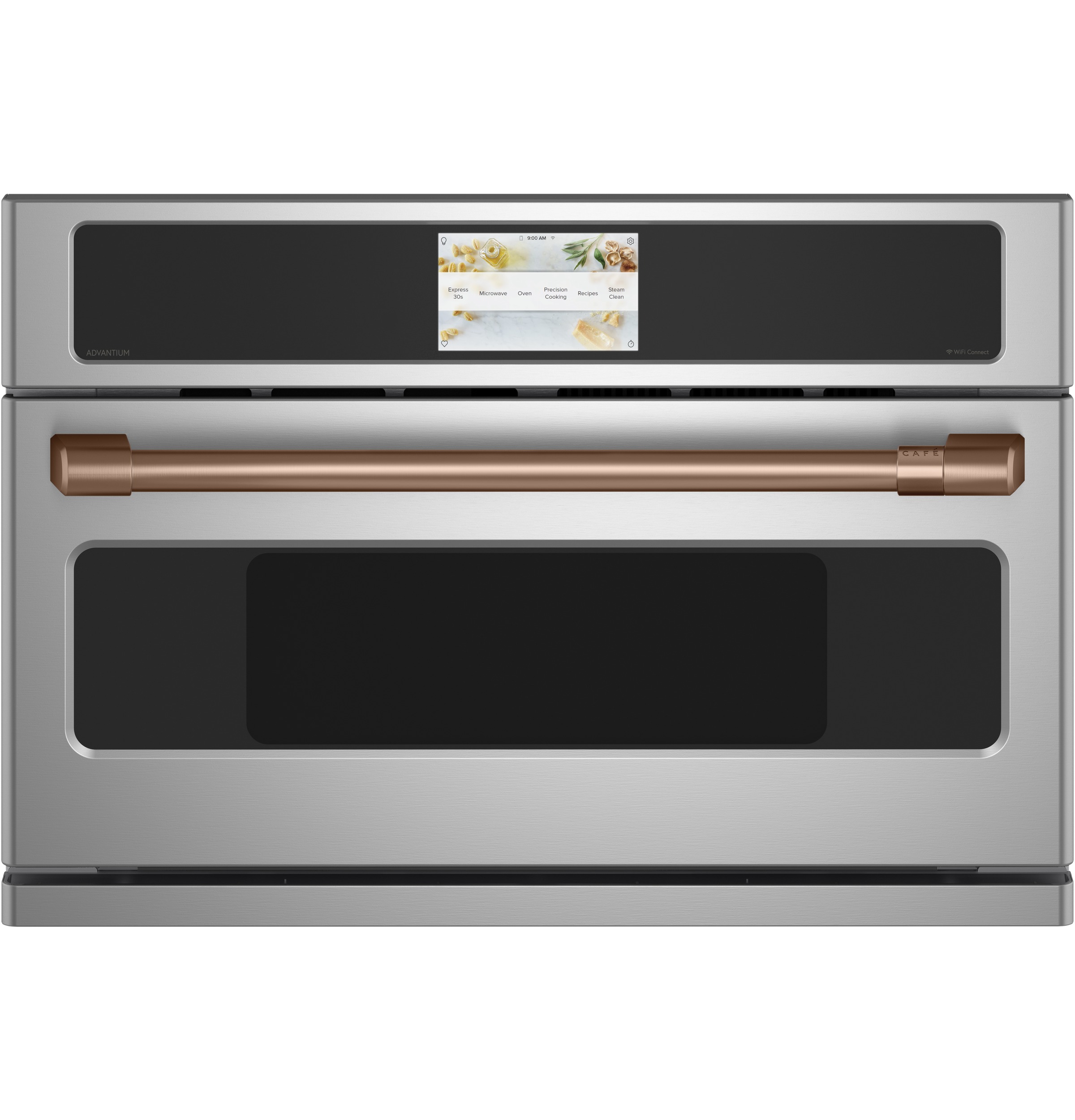 30" Width Hndl Kit for Sgl Wall Ovens Brushed Copper For use w/ Wall Ovens — Not Connectable view 5