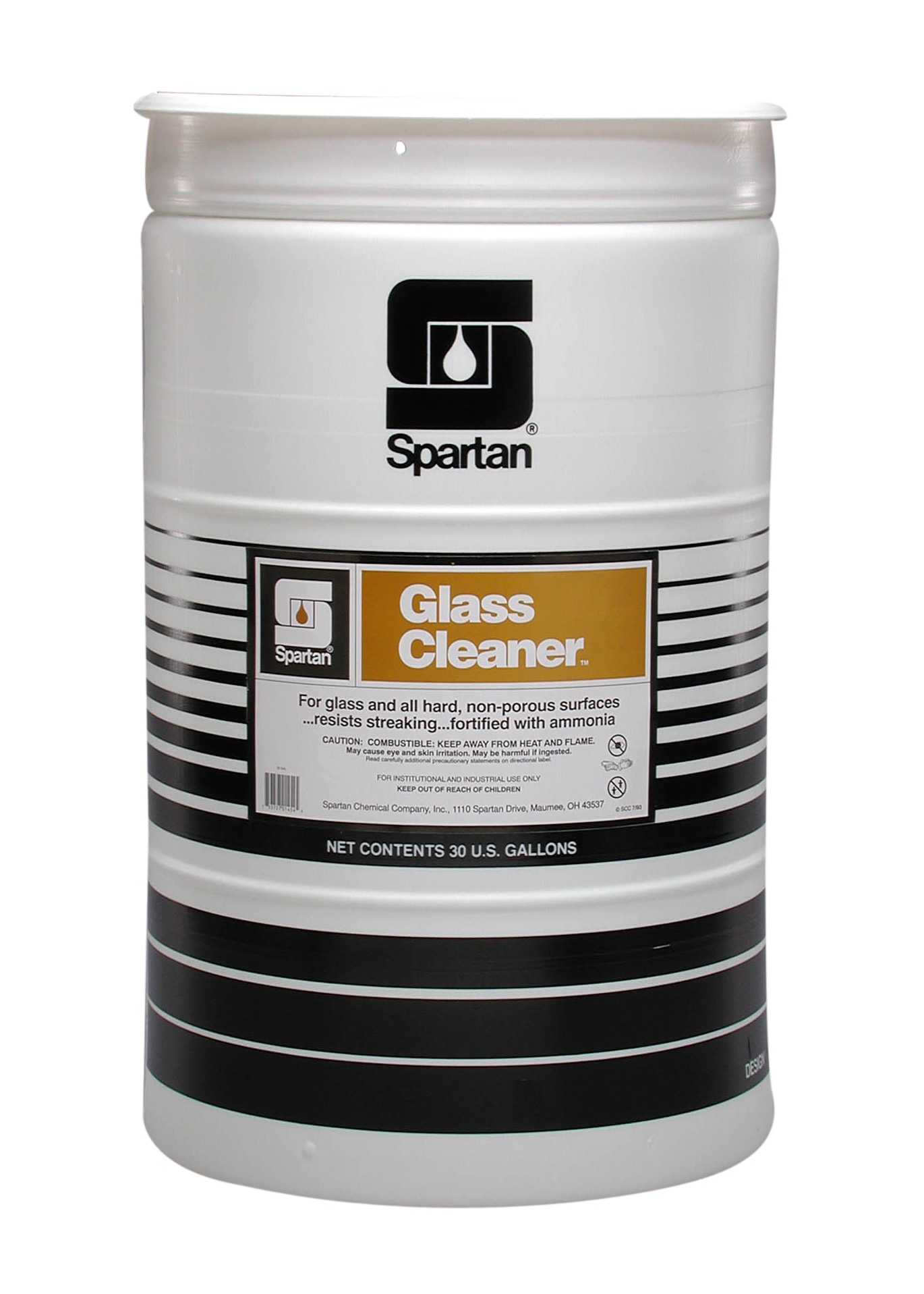 Spartan Chemical Company Glass Cleaner, 30 GAL DRUM