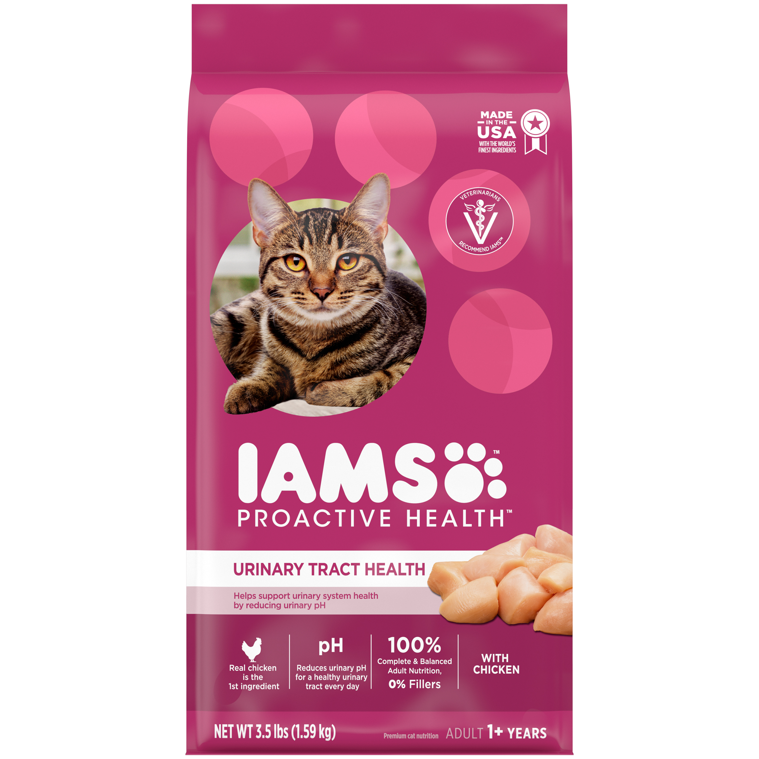 3.5 Lb Iams Cat Adult Urinary Tract Health - Health/First Aid