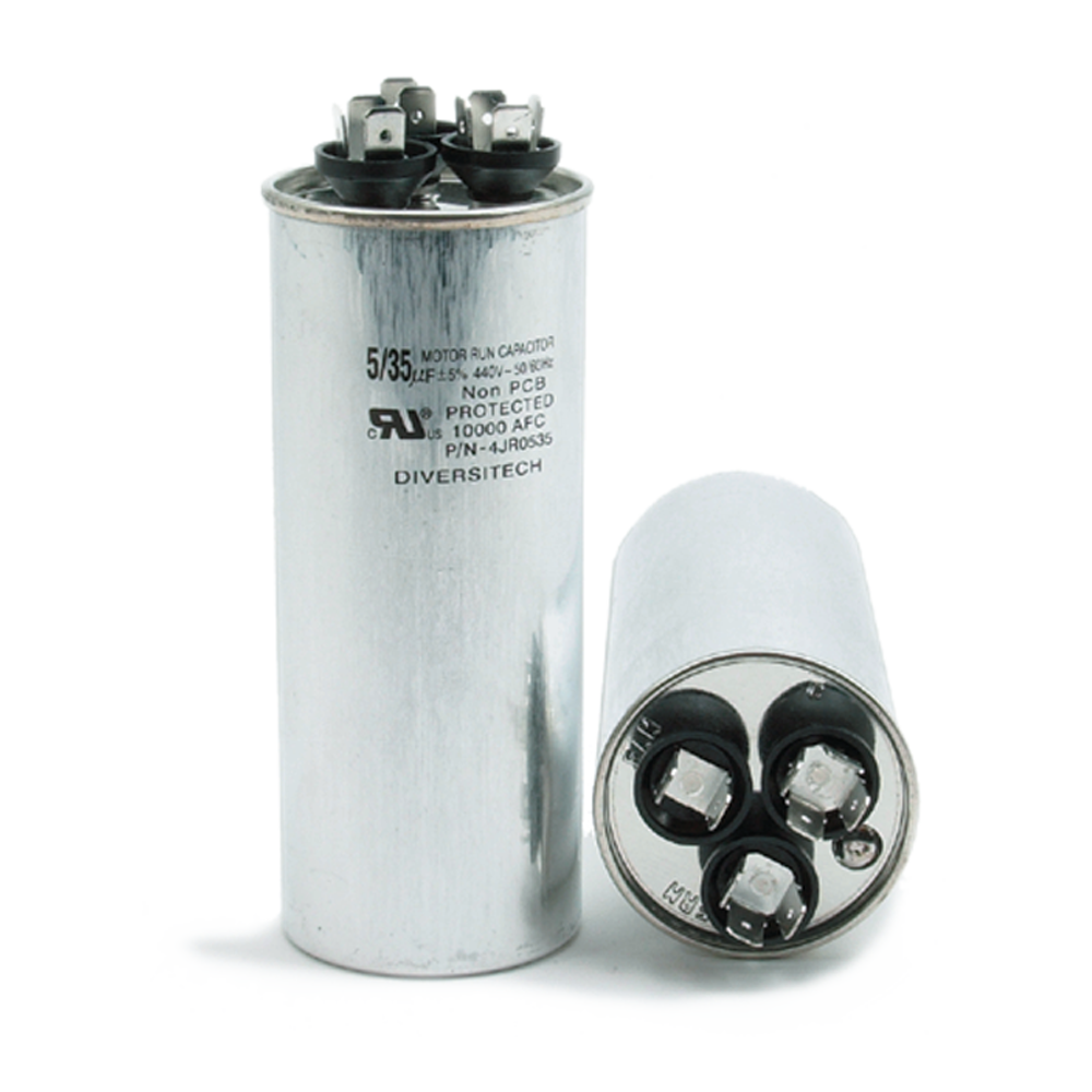 Mtr. Run Cap, Rnd, 25+4uf 370v 3GR0425 DiversiTech