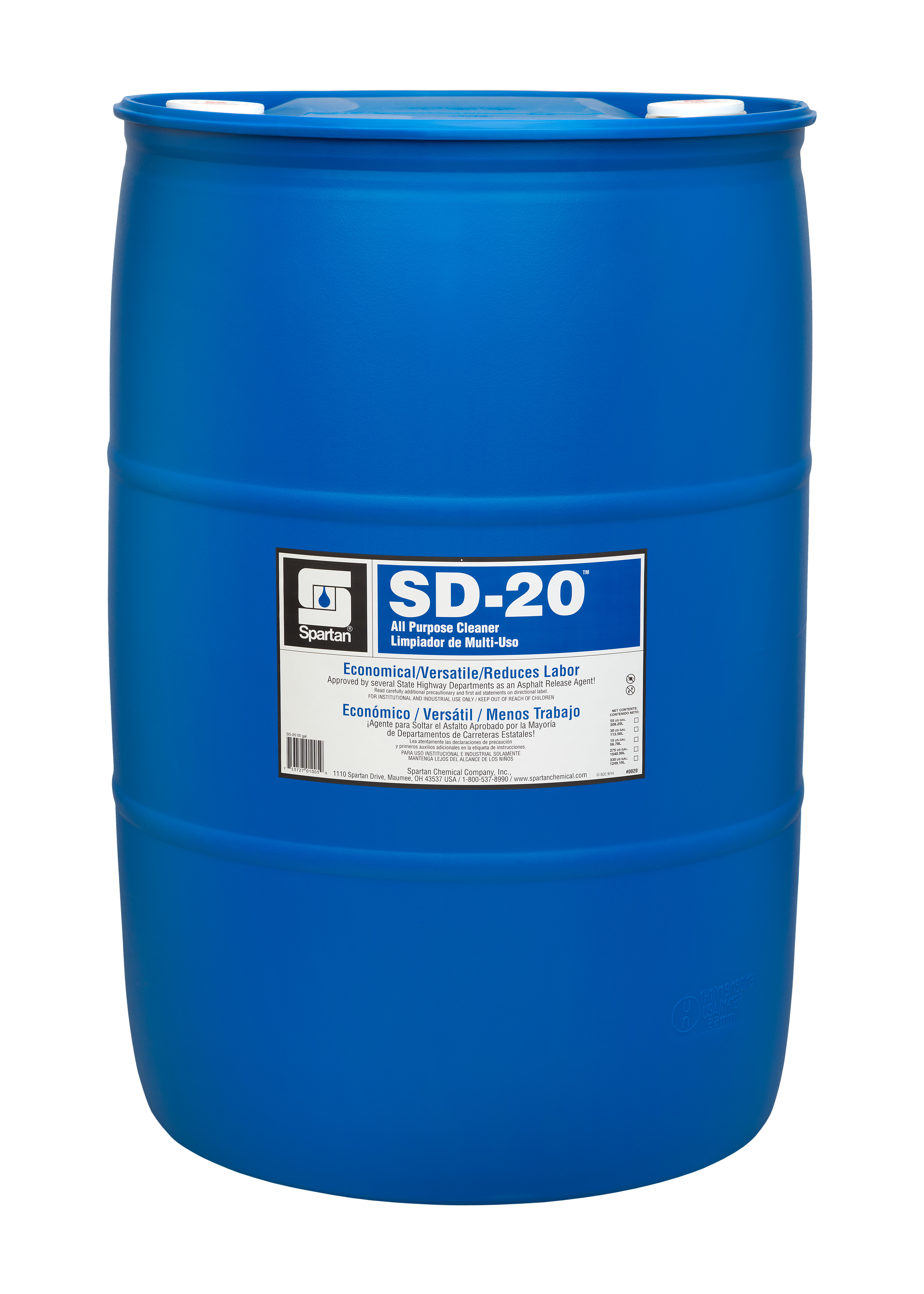 Spartan Chemical Company SD-20, 55 GAL DRUM