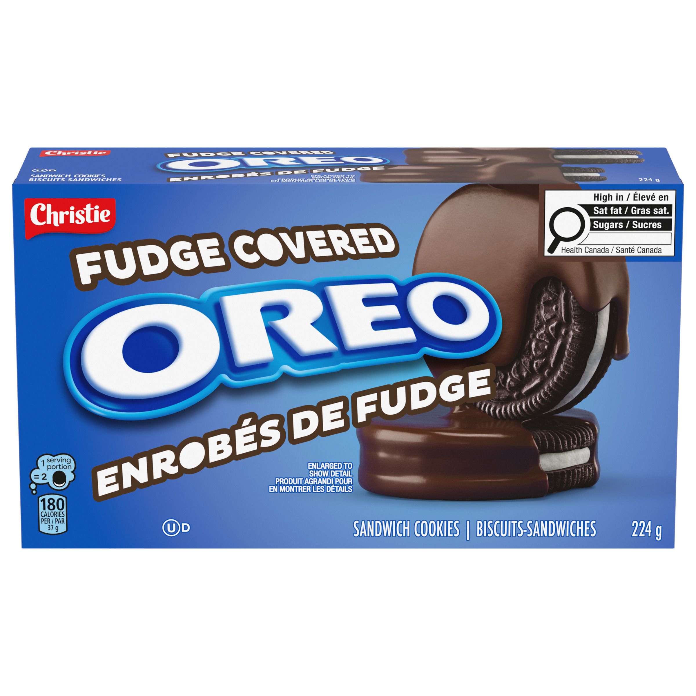 OREO Enrobés de Fudge 224 g-thumbnail-1