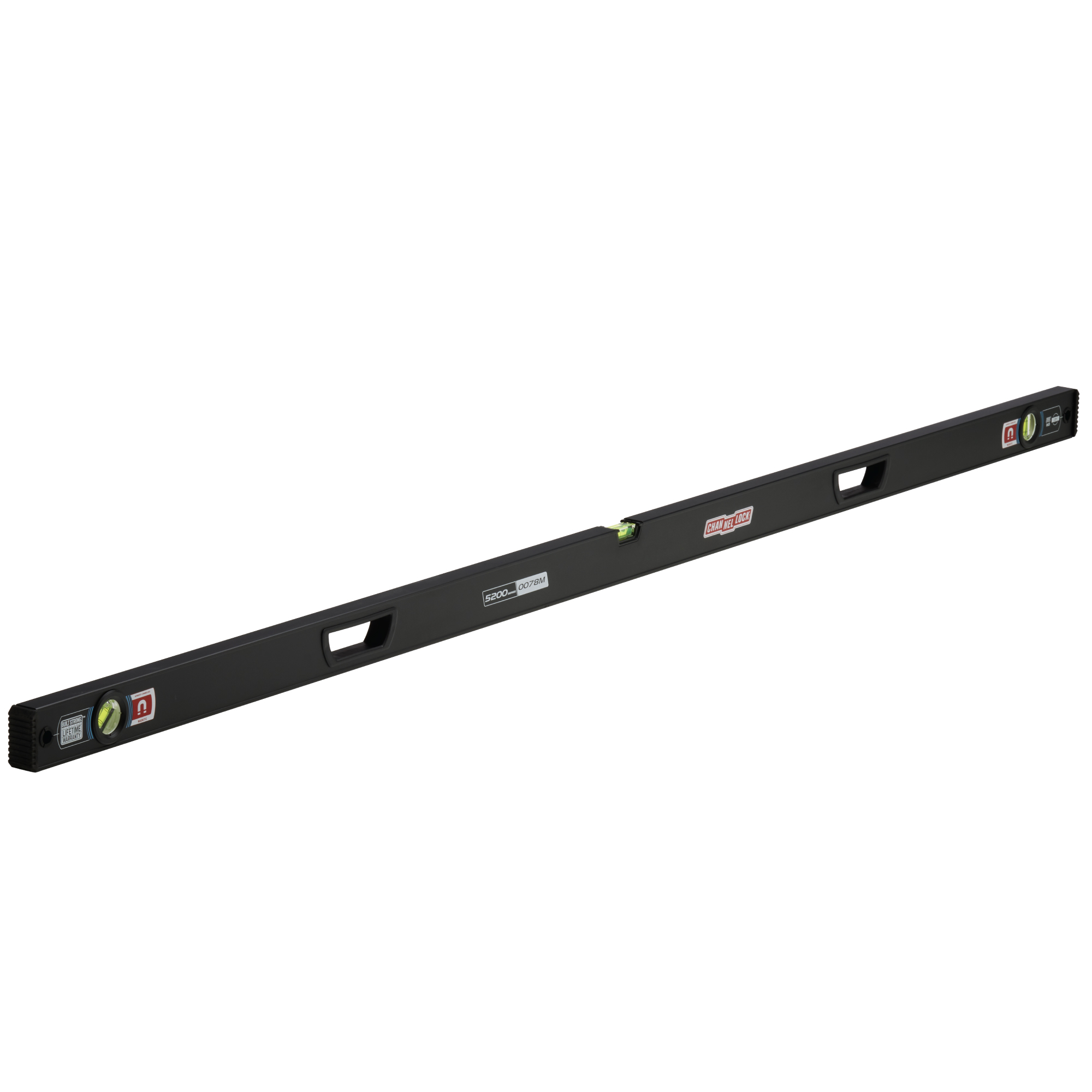 5200-0078M 78-inch Professional-Grade Magnetic Aluminum Box Level