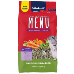 Image of Vitakraft MENU Chinchilla Food, 2 lb