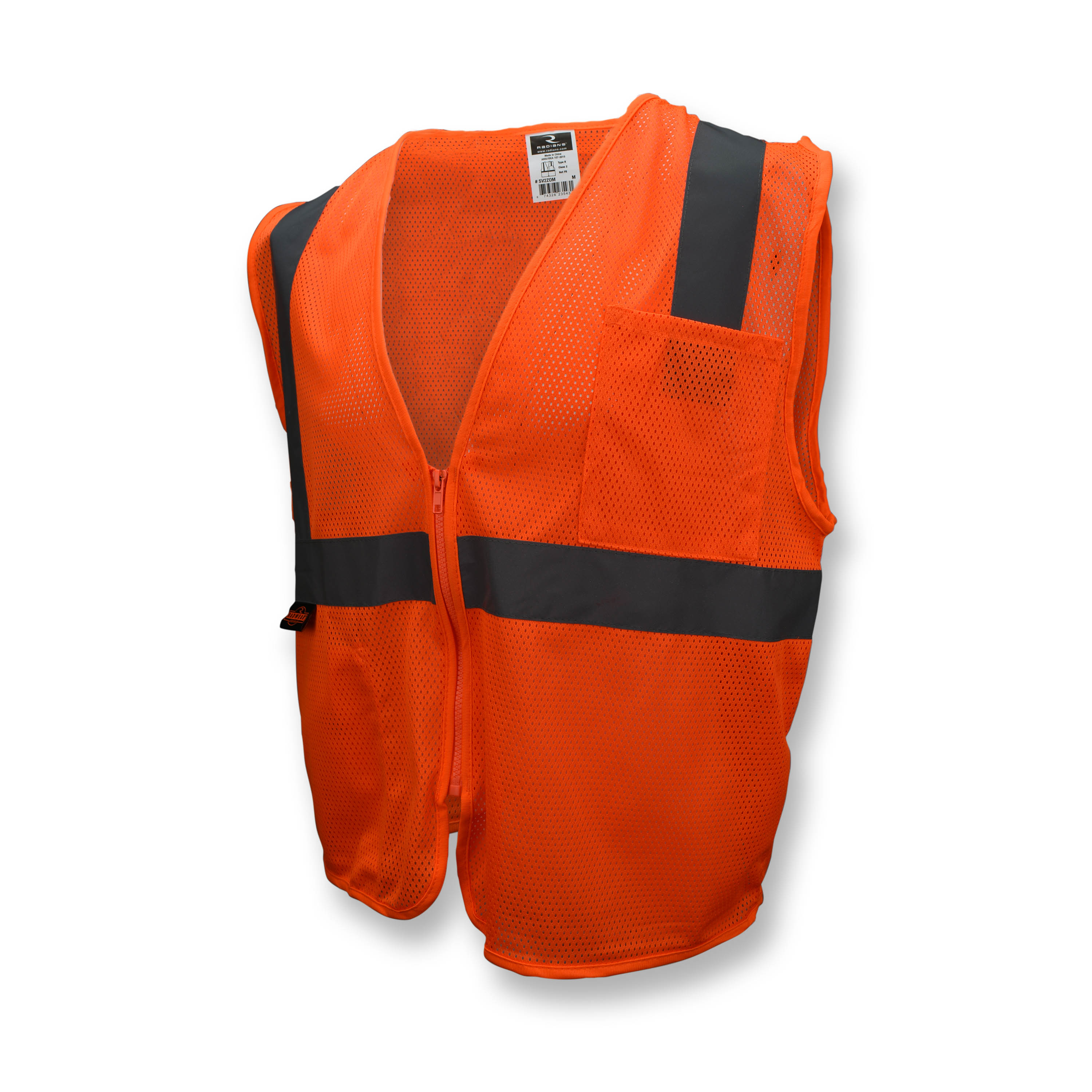 Picture of Radians SV2Z Economy Type R Class 2 Mesh Safety Vest with Zipper