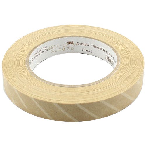 Comply™ Steam Indicator Tape, .70" x 60yds,