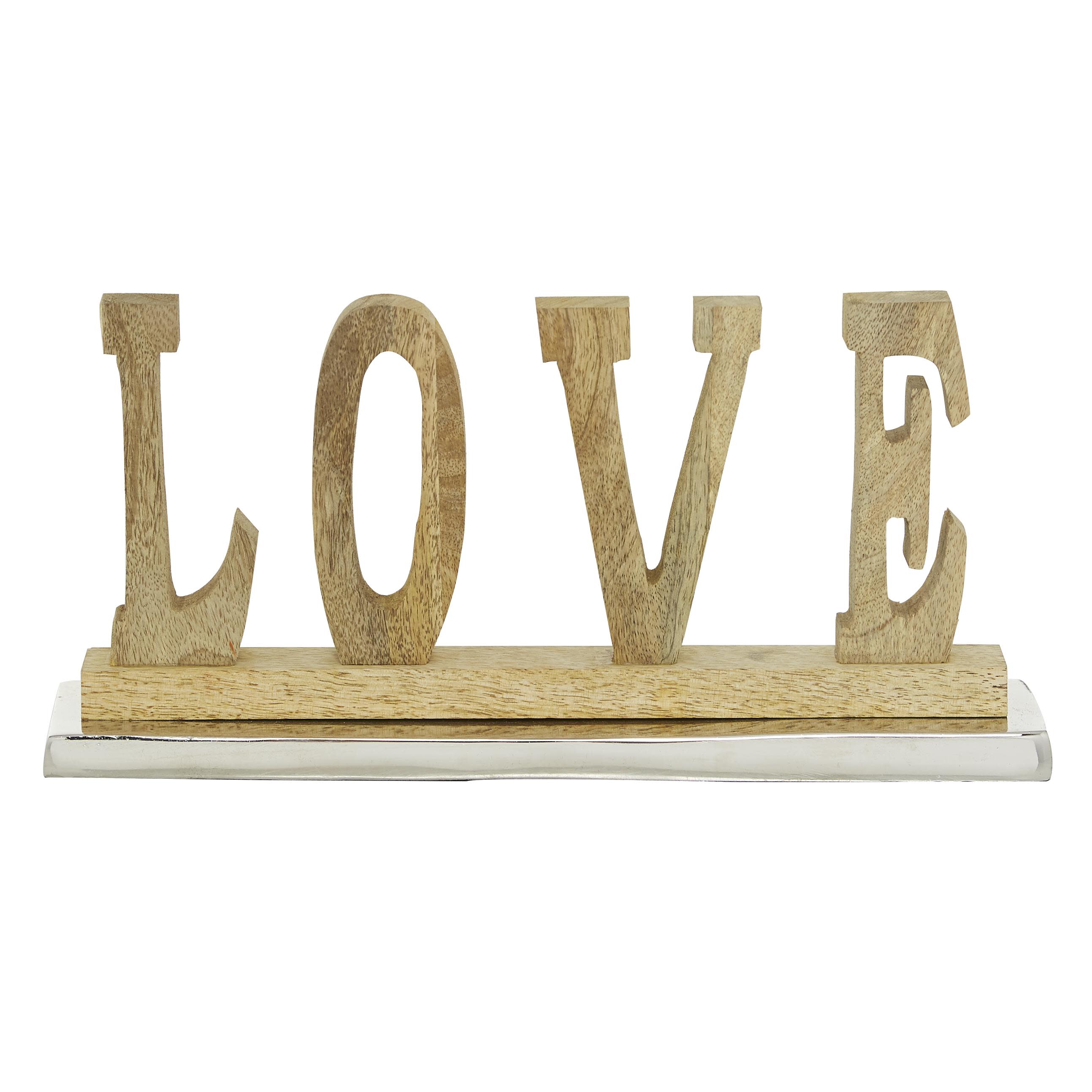(2 PIECES)Brown Wood Natural Decorative Sign, 6 \" x 13 \" x 2 \"