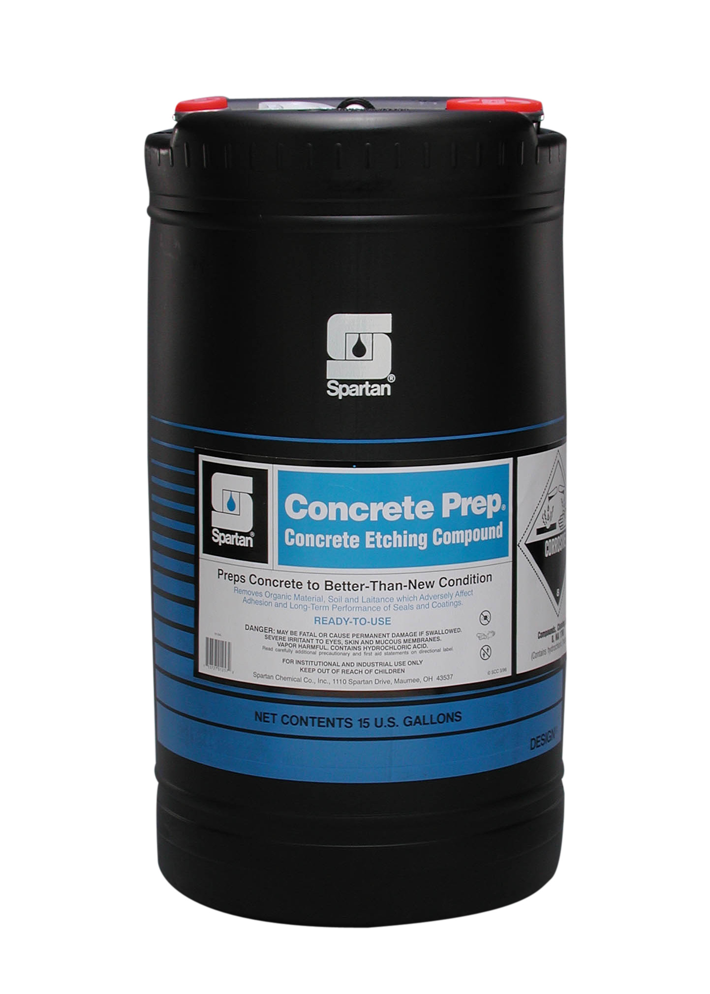 Spartan Chemical Company Concrete Prep, 15 GAL DRUM