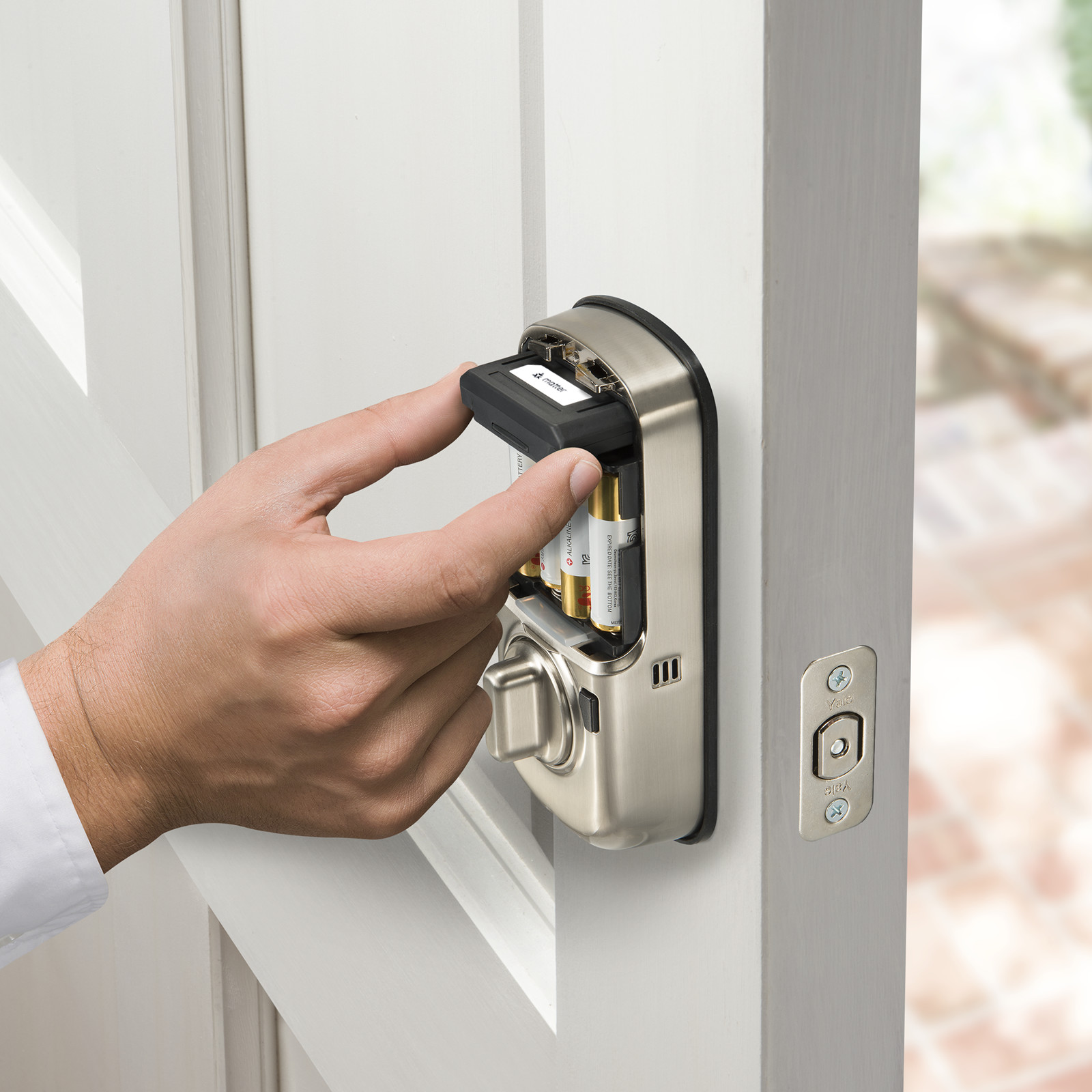 Yale Assure Lock SL With Matter In Satin Nickel Yale Home