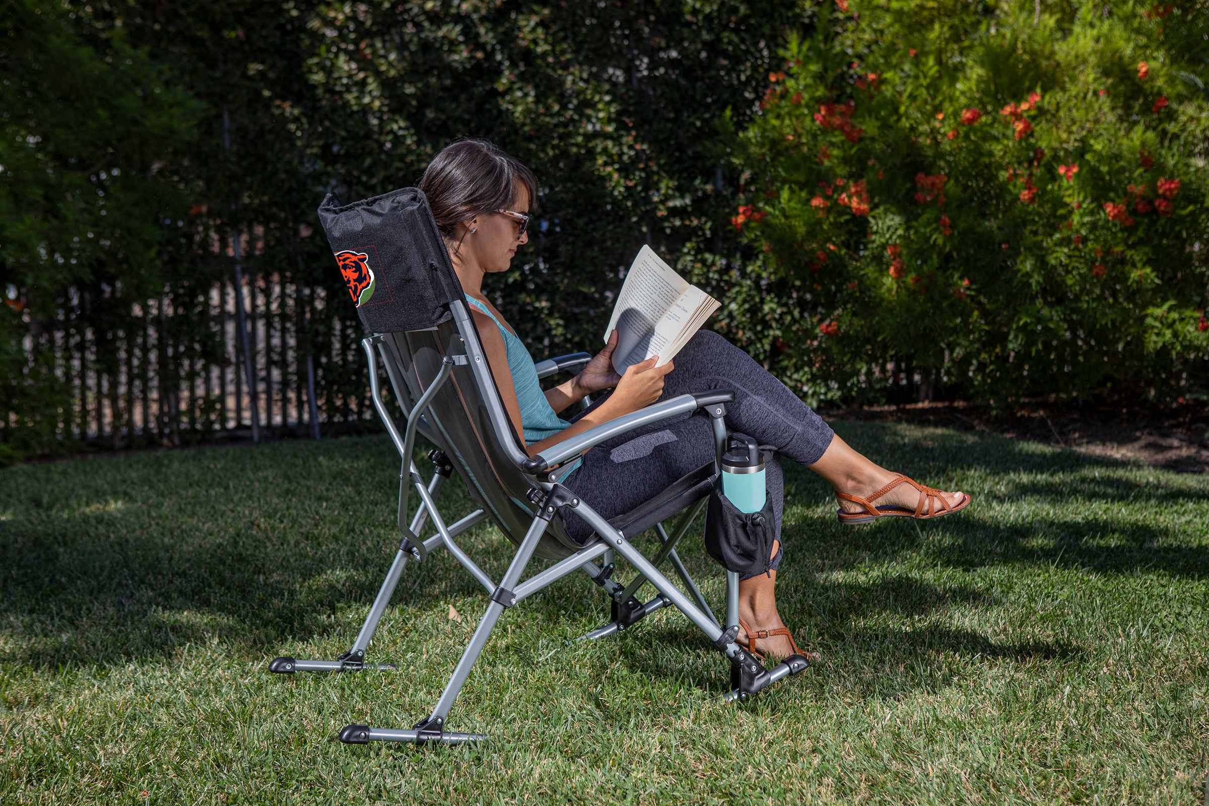 Chicago Bears - Outdoor Rocking Camp Chair