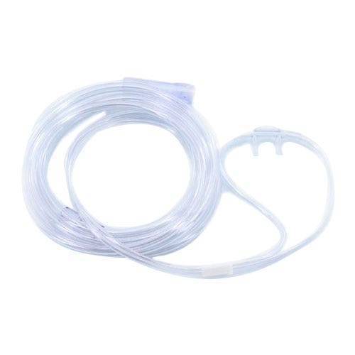 Nasal Cannula O2 Only 7' Straight Flared Tip, Std Tubing -50/Case