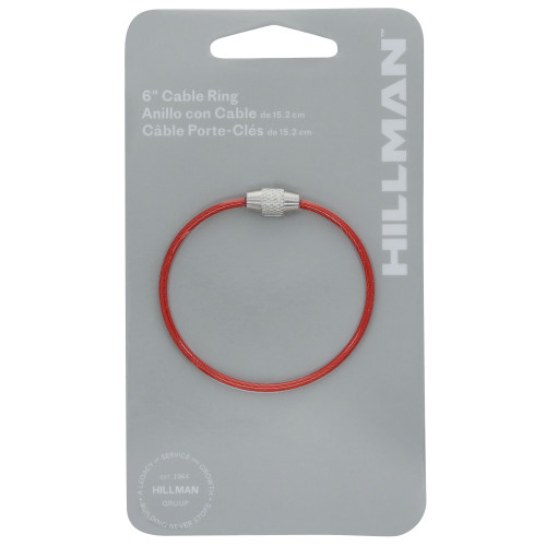 Hillman Cable Ring 6" with Lock