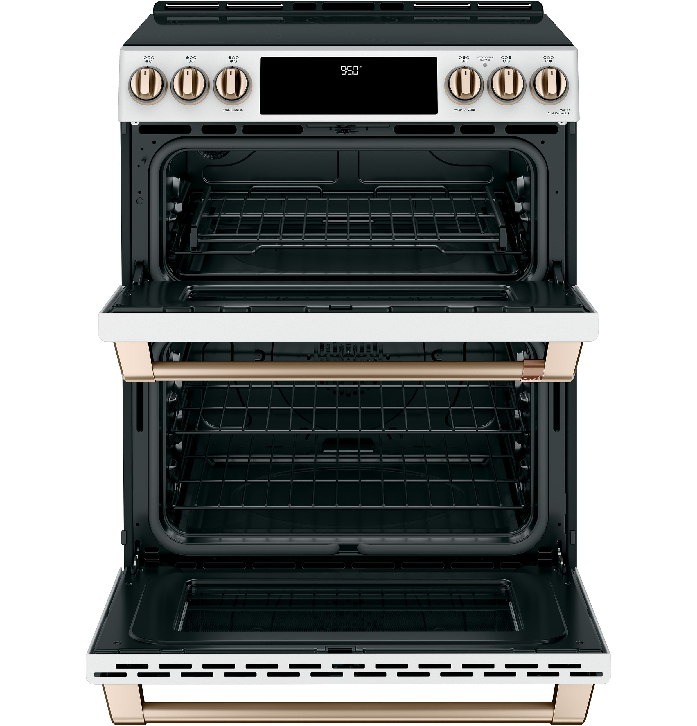 30" S/I — Induction RG — 5 Element — Slf Cln w/ Stm Cln Opt — Dbl Oven — True European Conv w/ Precise Air — Slf Cln Roller Rck — ADA Compliant — Connectable via built-in WiFi view 3