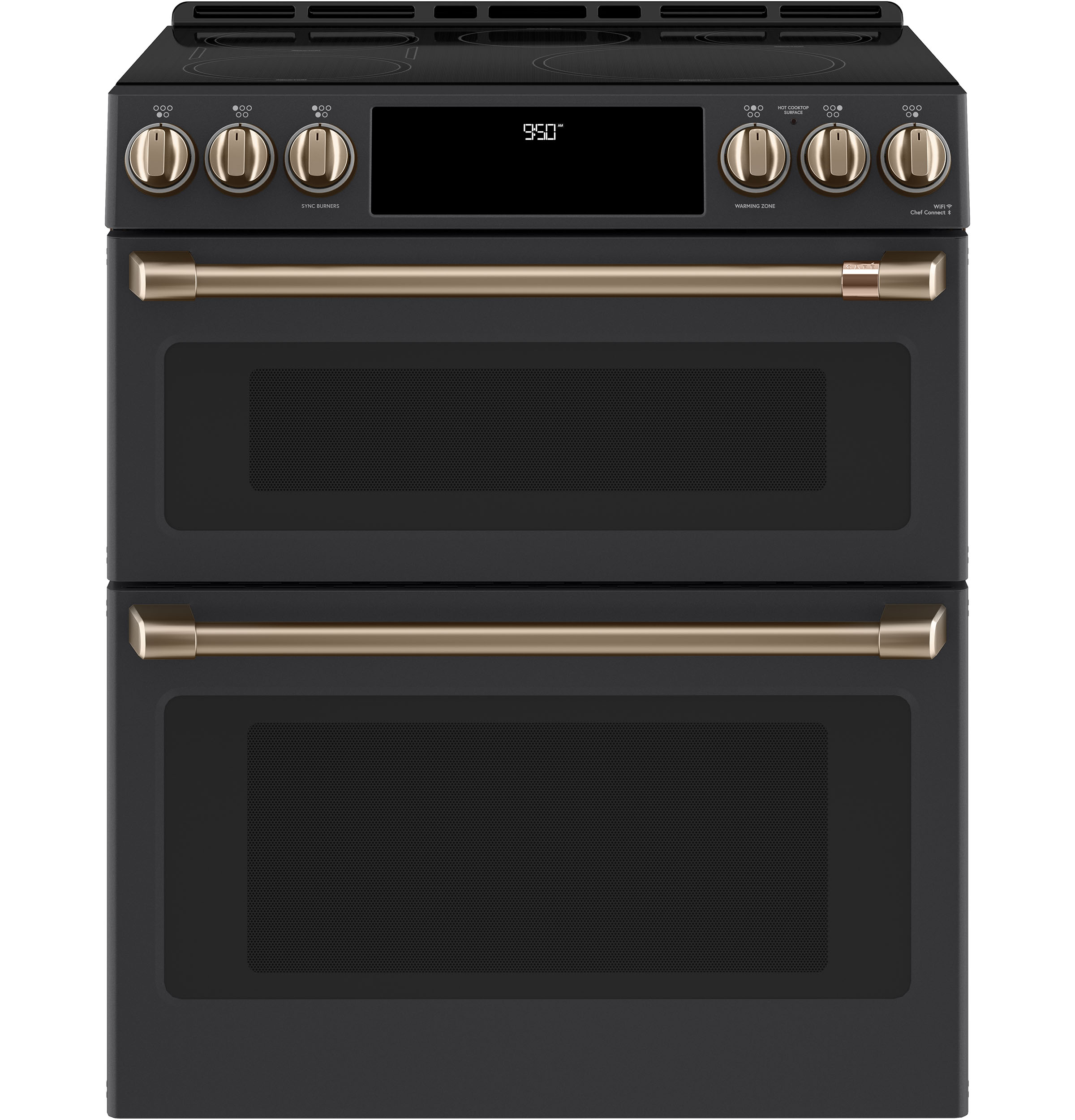 Front Cntrl — Induction — Knobs,Hndls — Brushed Bronze — Not Connectable view 4