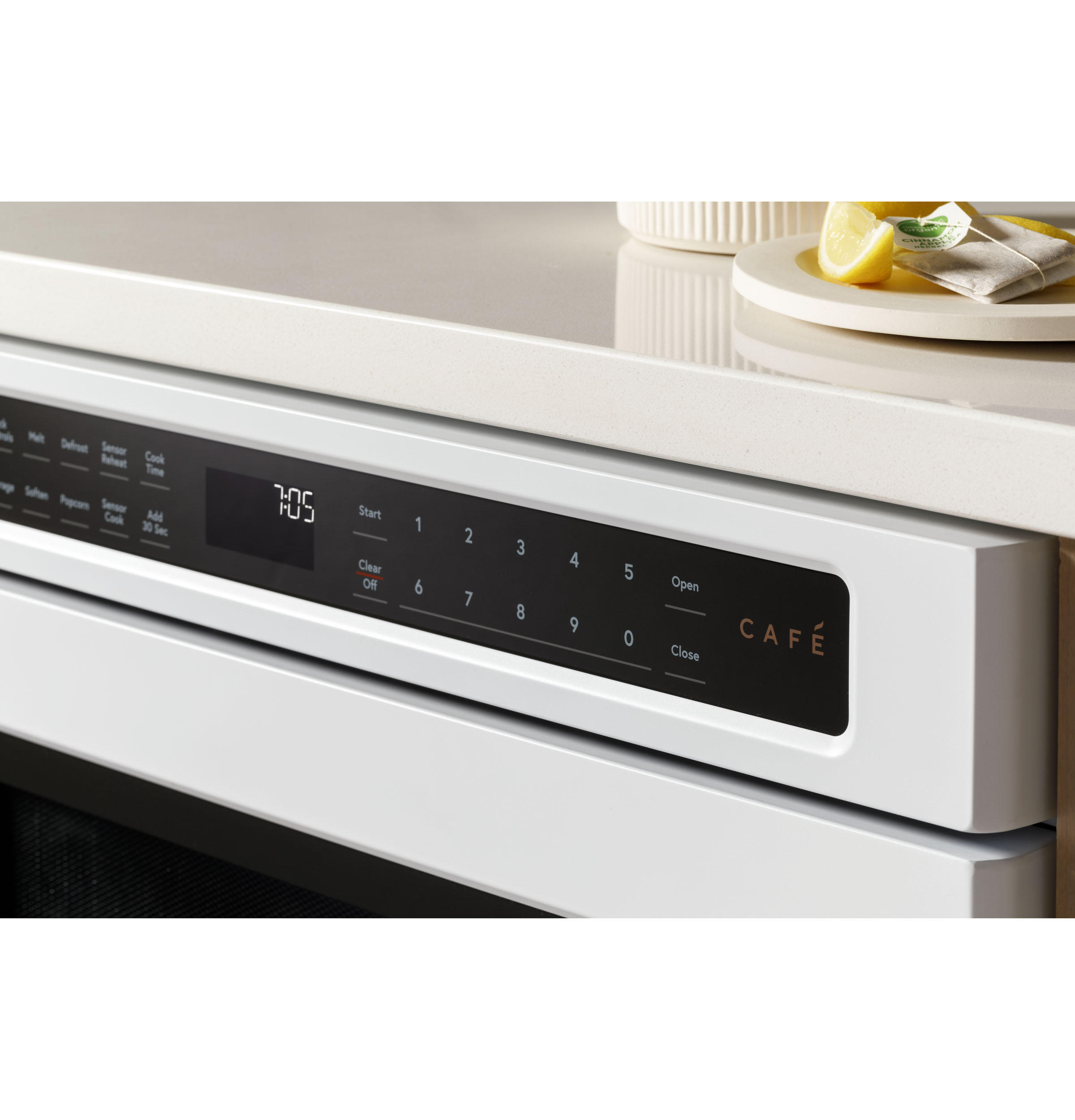 Café™ 1.2 Cu.Ft. Matte White Built In Microwave Drawer view 6