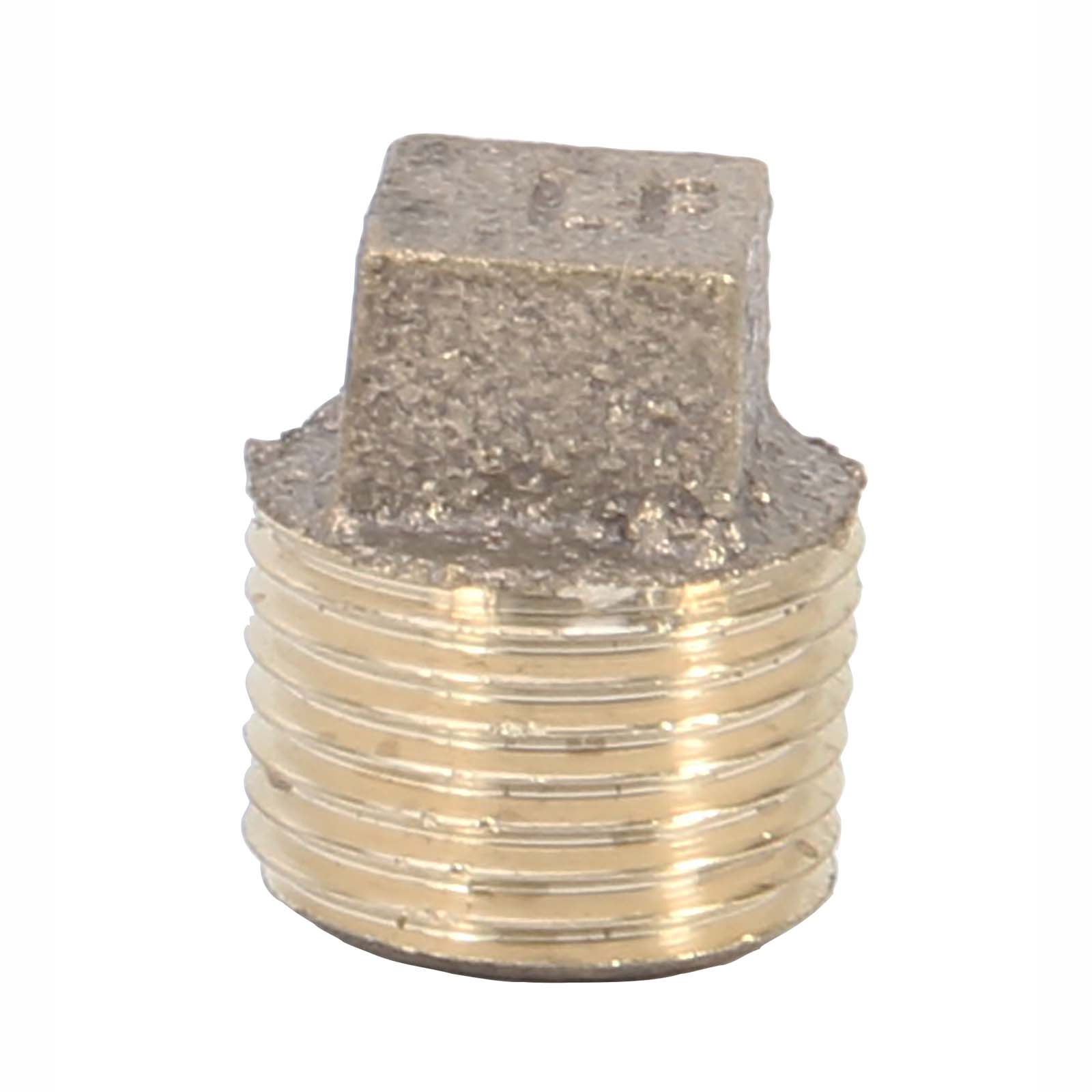 Wolverine Brass® 83173NL 3/4" MIP Brass Square Head Plug