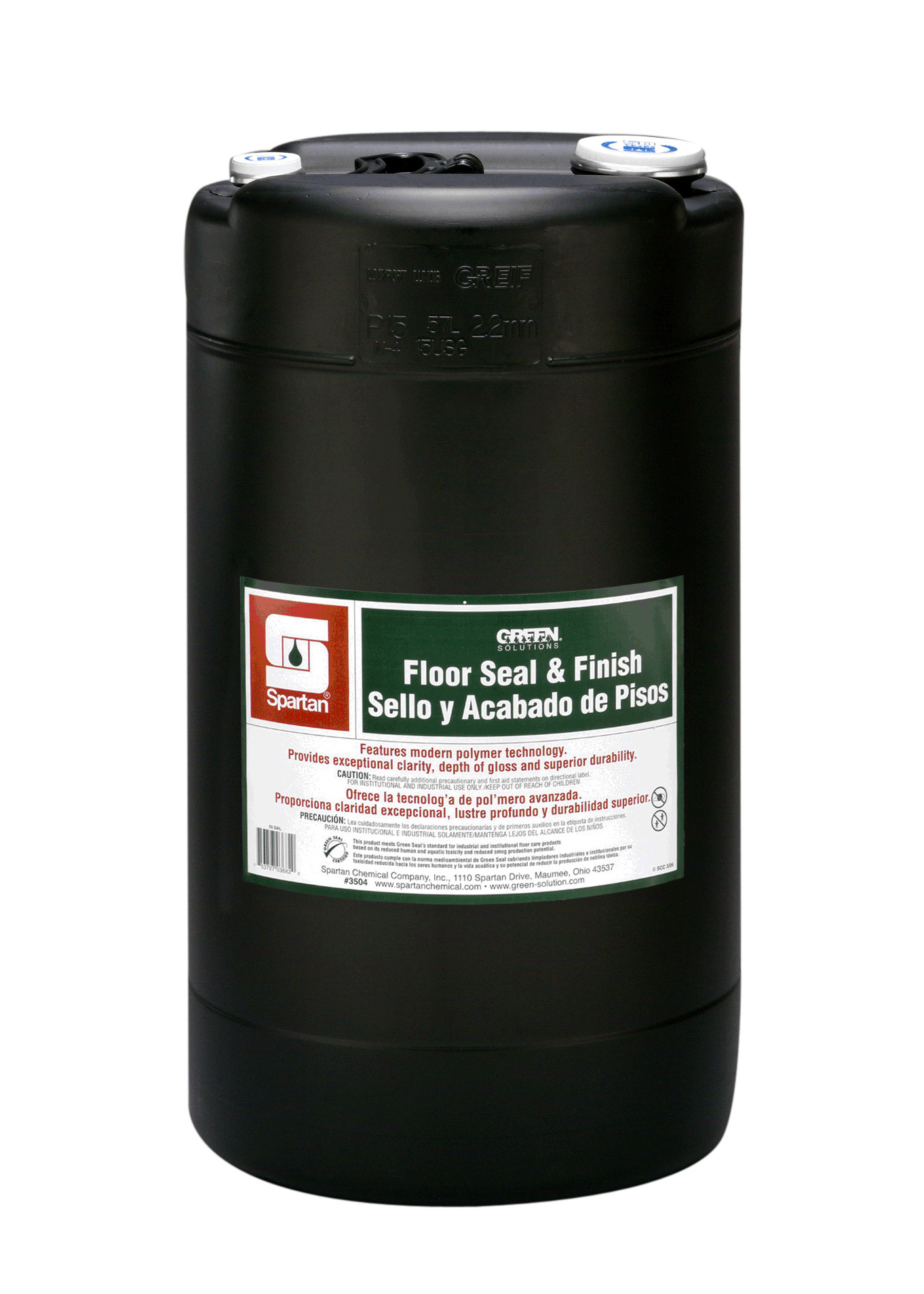 Spartan Chemical Company Green Solutions Floor Seal & Finish, 15 GAL DRUM