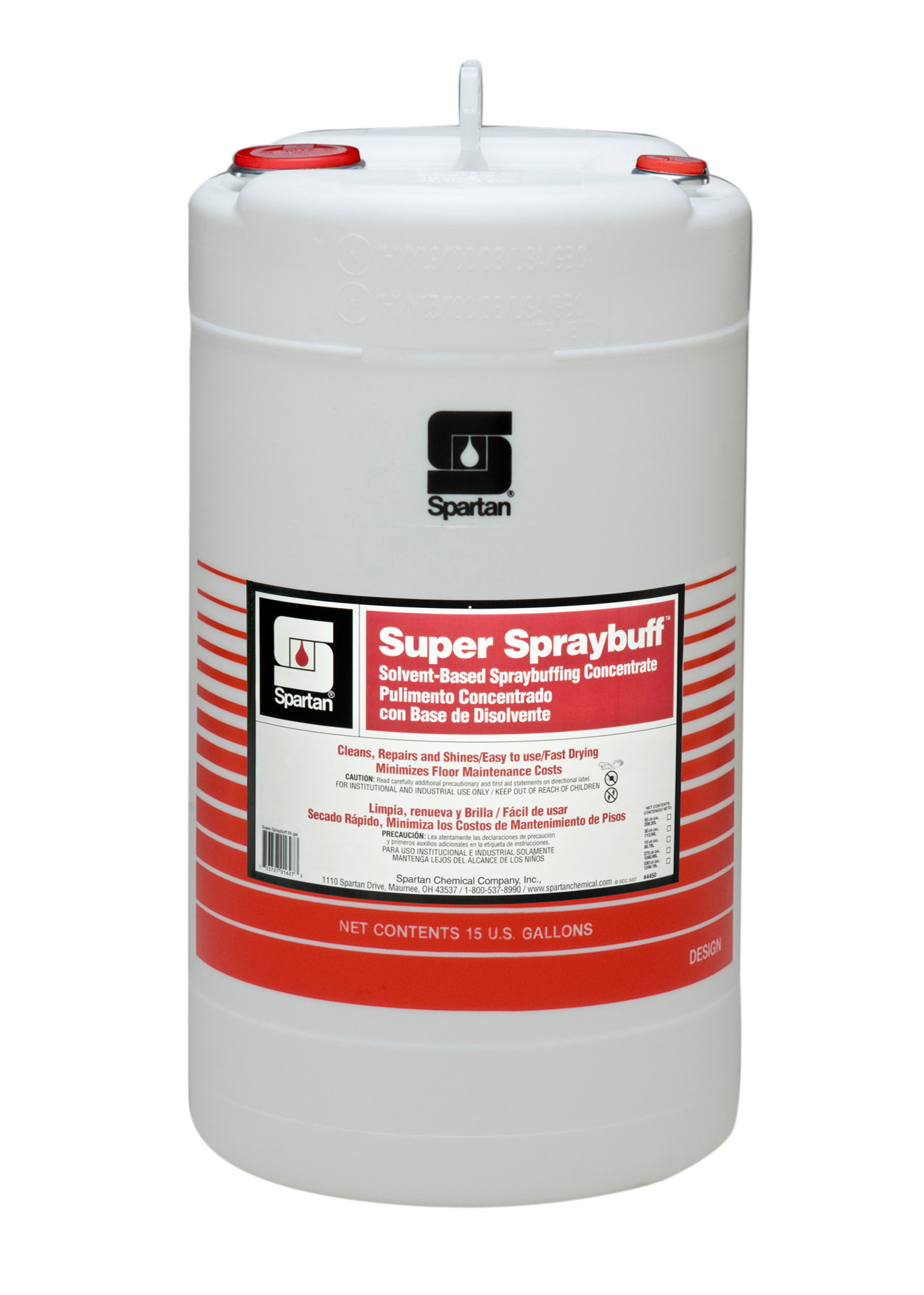 Spartan Chemical Company Super Spraybuff, 15 GAL DRUM