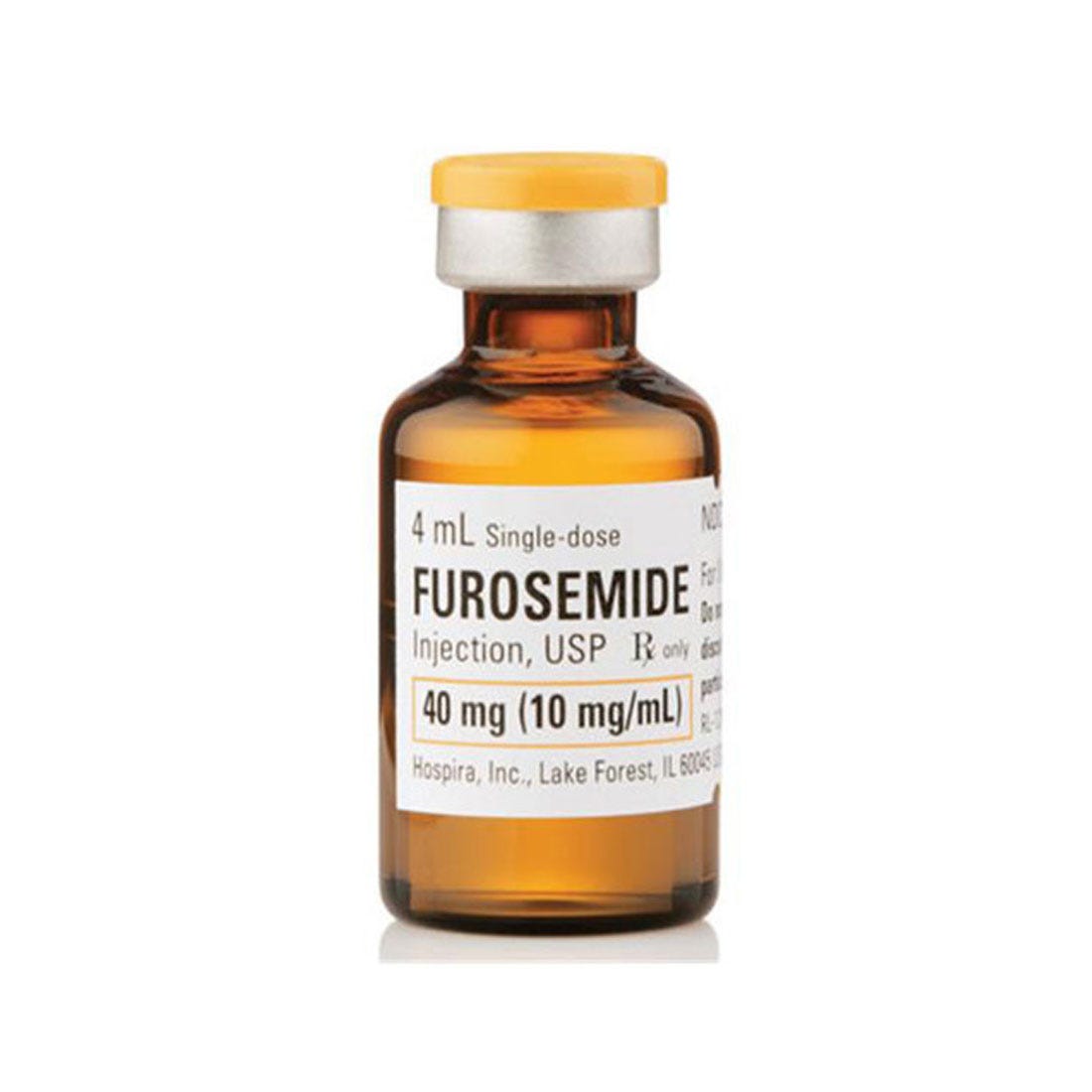 Furosemide 10mg/ml 4ml Single Dose Vial