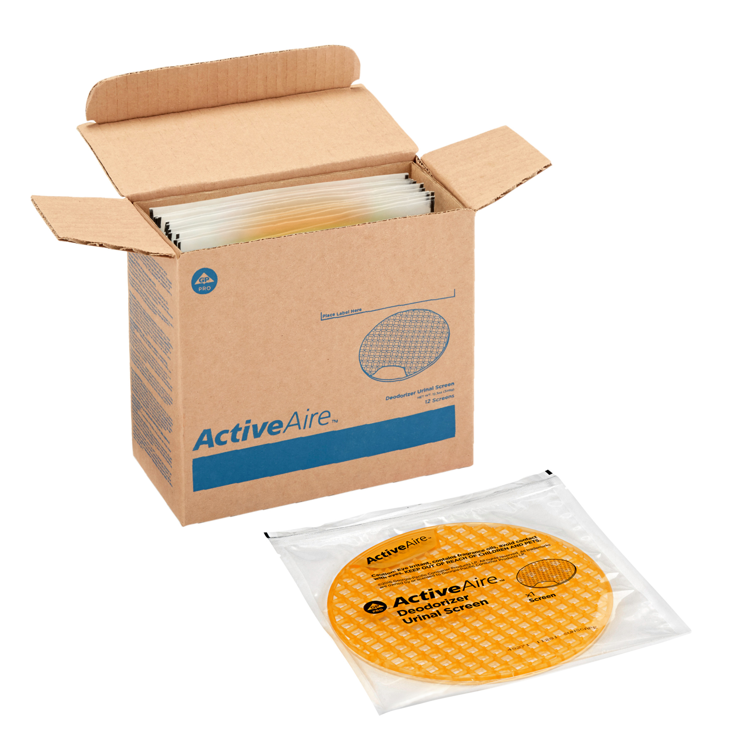 48271 ACTIVEAIRE URINAL SCREEN SUNSCAPE MANGO 12/CS