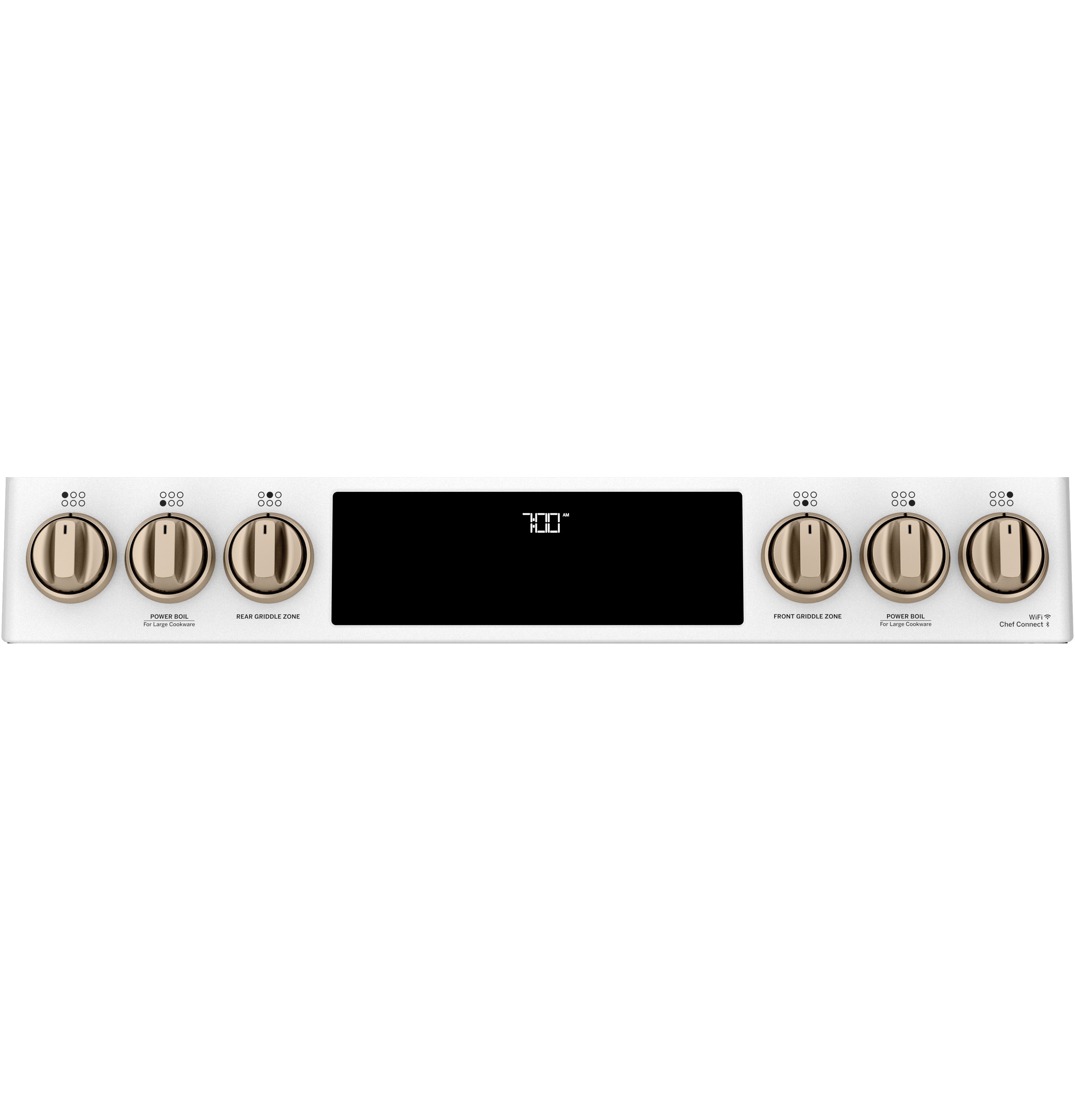 30" S/I — Gas RG — 6 Burners — Slf Cln w/ Stm Cln Opt — Cast Iron Griddle — Sgl Oven w/ Storage Drwr — True European Conv — ADA Compliant — Connectable via built-in WiFi view 6
