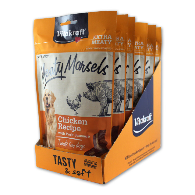 Alt-Image showing Meaty Morsels Chicken Recipe with Pork Sausage