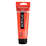 AMSTERDAM STANDARD ACRYLIC 120ML REFLEX ORANGE 257