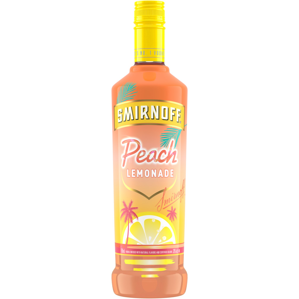 SMIRNOFF PEACH LEMONADE VODKA
