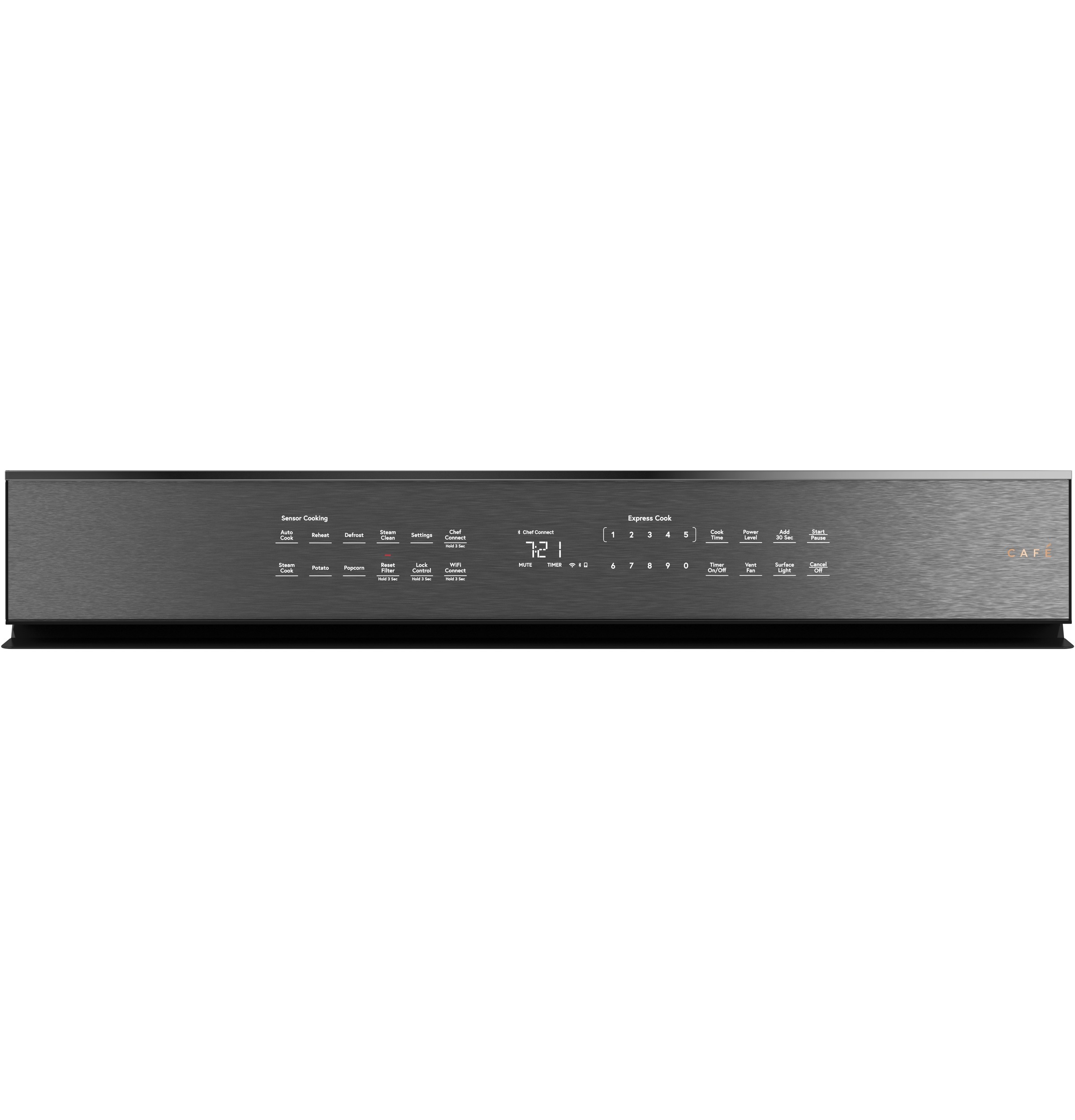 1,050W — 2.1 CuFt — 400 CFM — Sensor — Stm — Chef Connect — Connectable via built-in WiFi view 2