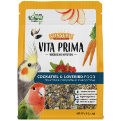 Image of Sunseed Vita Prima Cockatiel & Lovebird Food 3 lb.