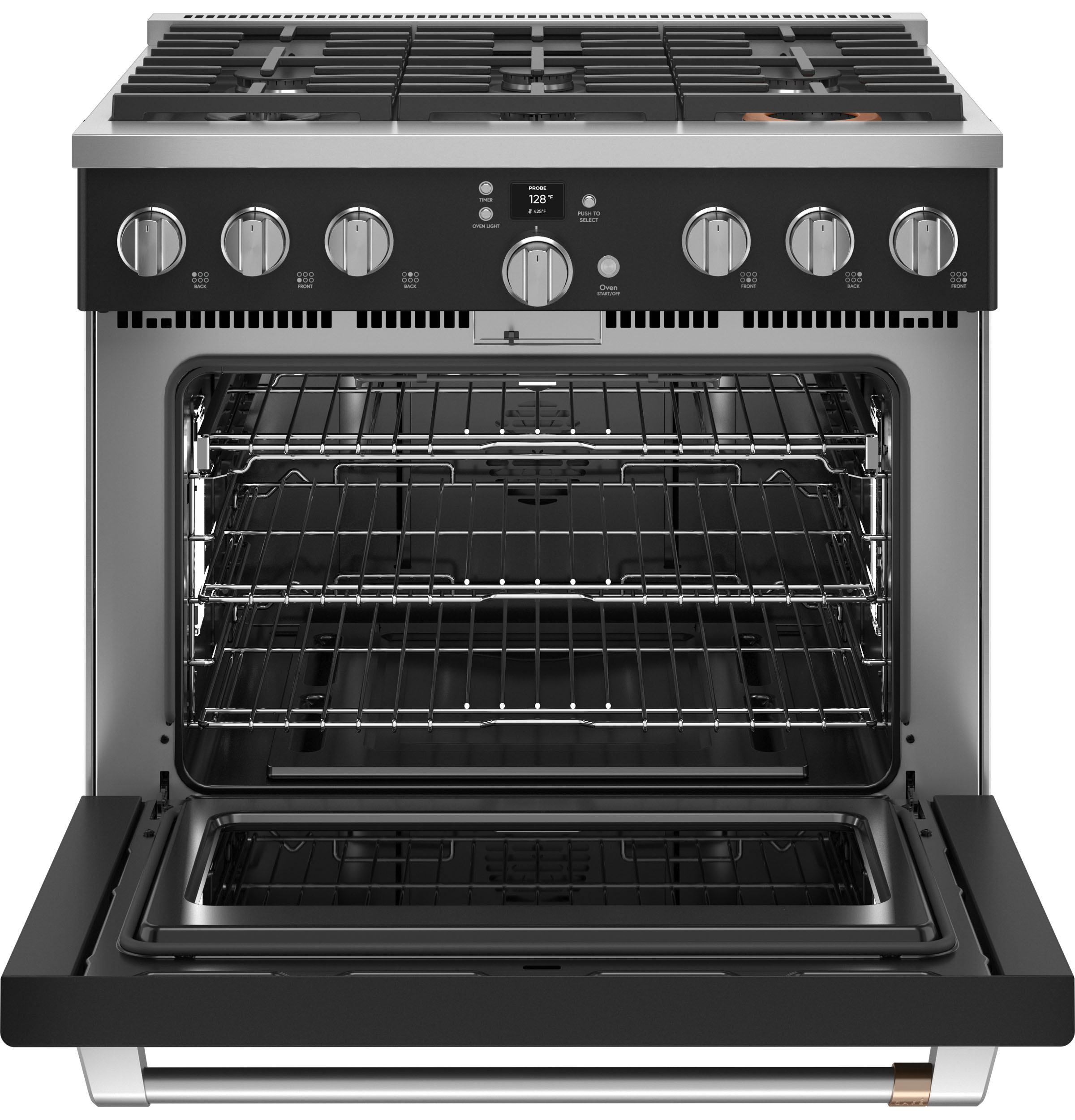 36" Width — 6 Burners — Gas — Conv — ADA Compliant — Connectable via built-in WiFi view 2