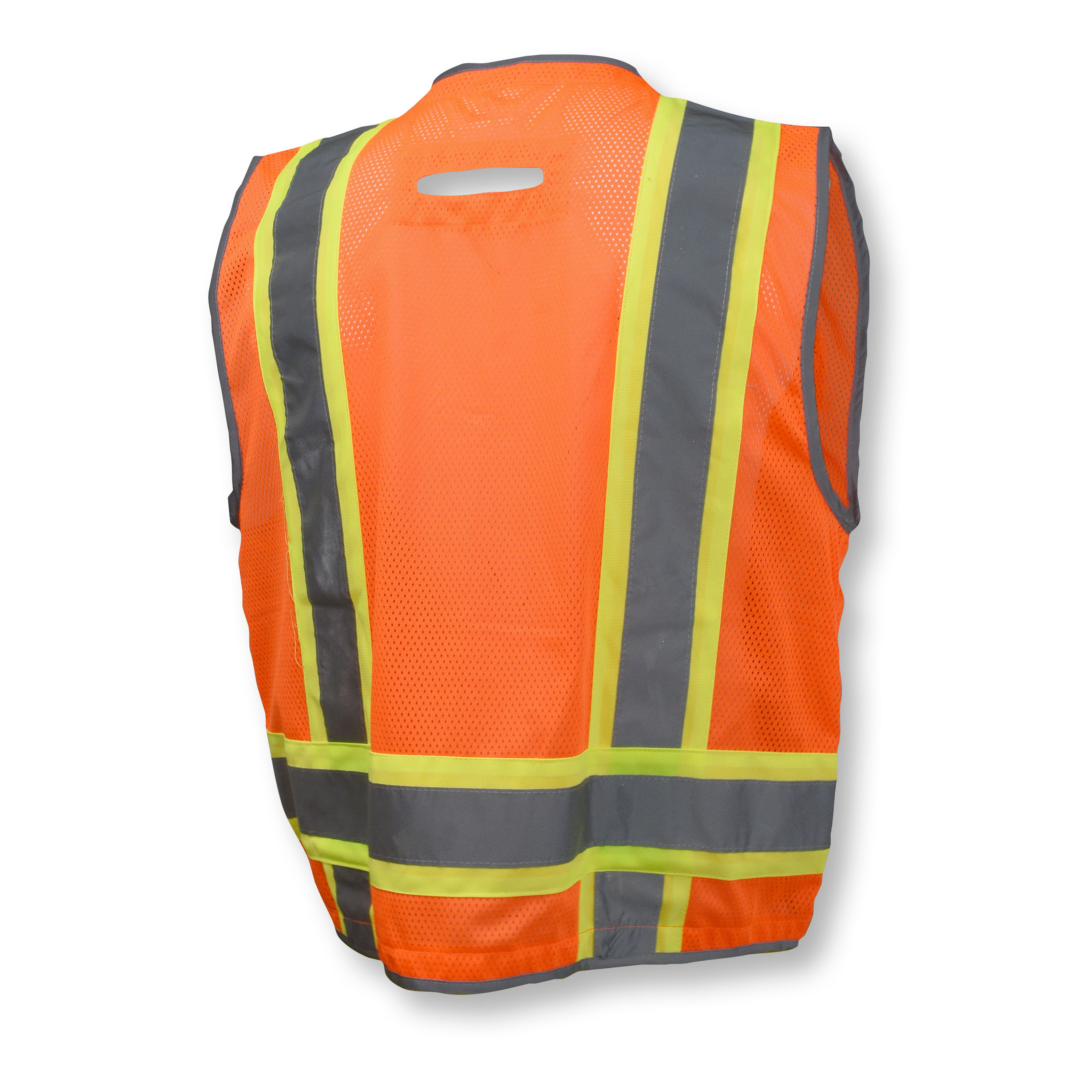 Picture of Radians SV6H Type R Class 2 Heavy Duty Two Tone Mesh Surveyor Vest with Solid Pockets