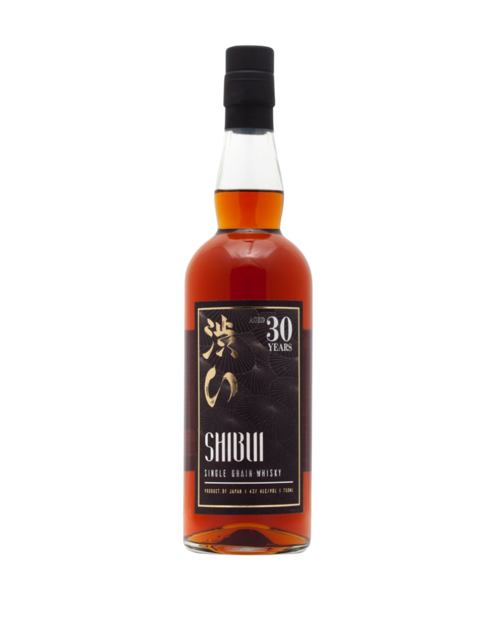 SHIBUI SINGLE GRAIN RARE CASK RESERVE 30 YEAR OLD