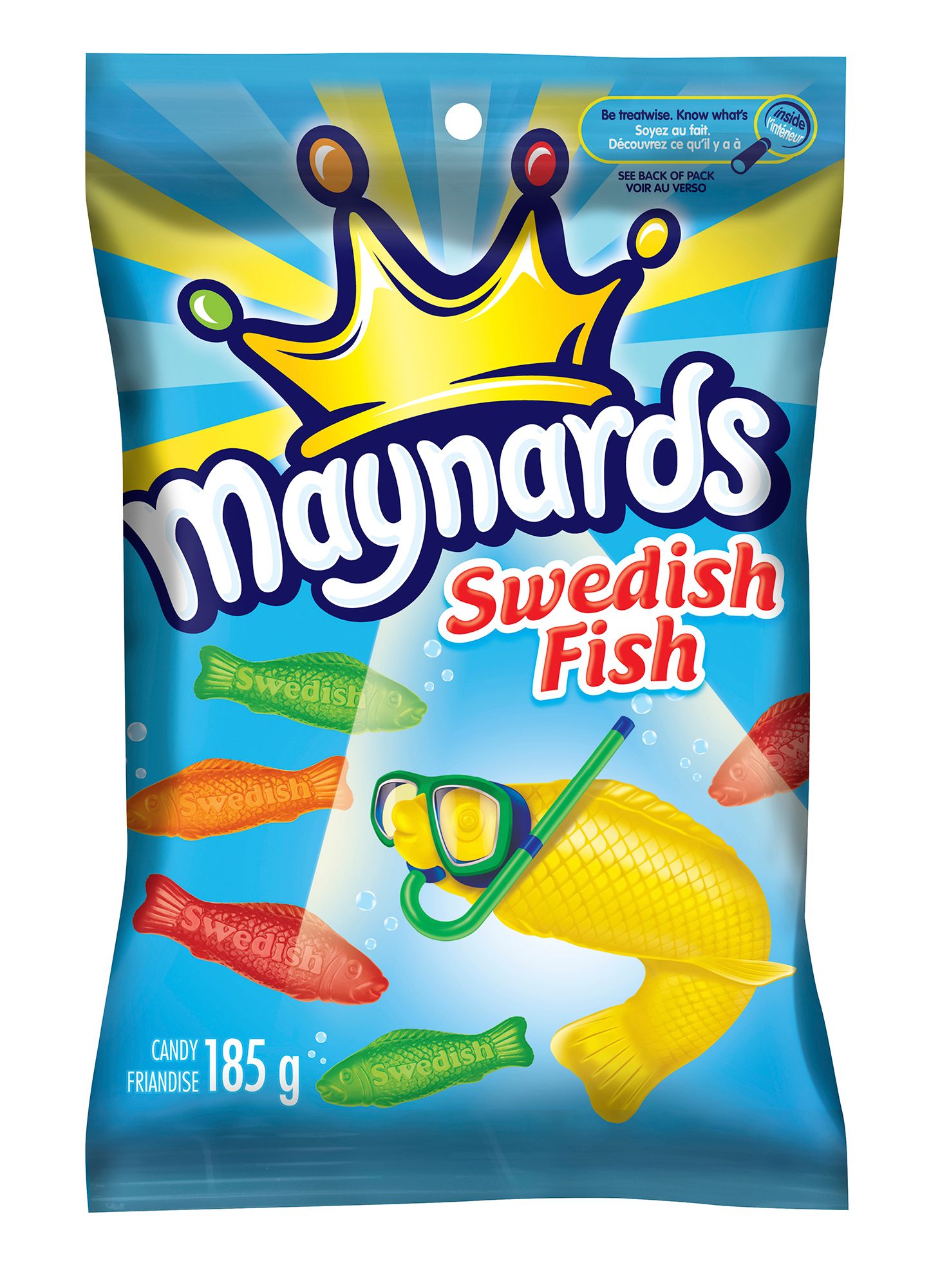 Maynards Swedish Fish Assorted Soft Candy 185 G