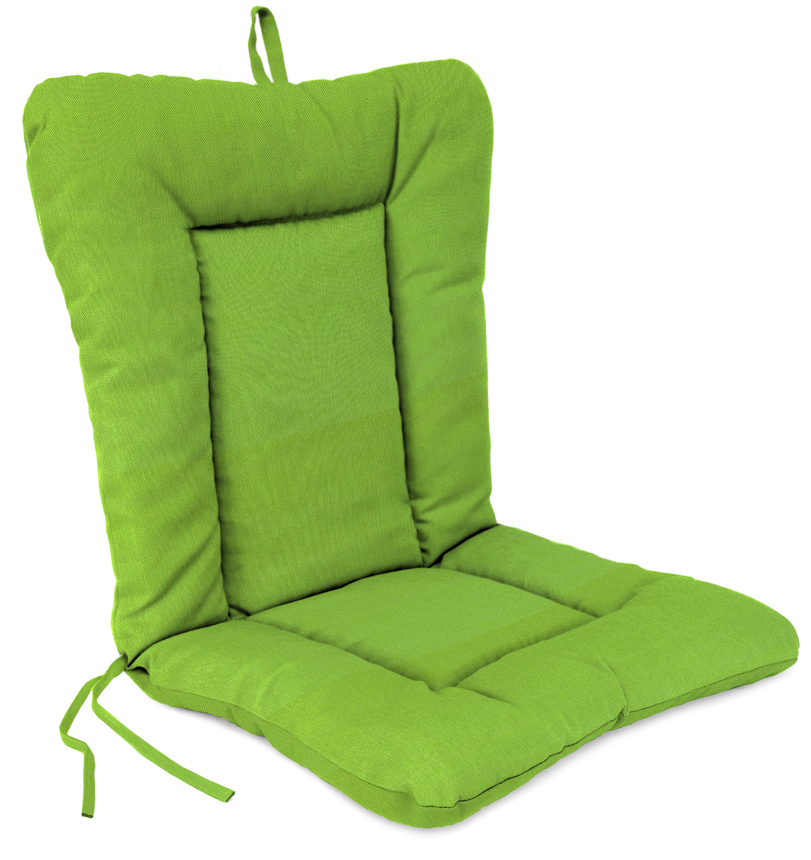 Neu Outdoor Terrasse Schmiedeeisen Stuhl Kissen mit Krawatten und Aufhänger Schlaufe 21" x 38" - Bild 16 von 33