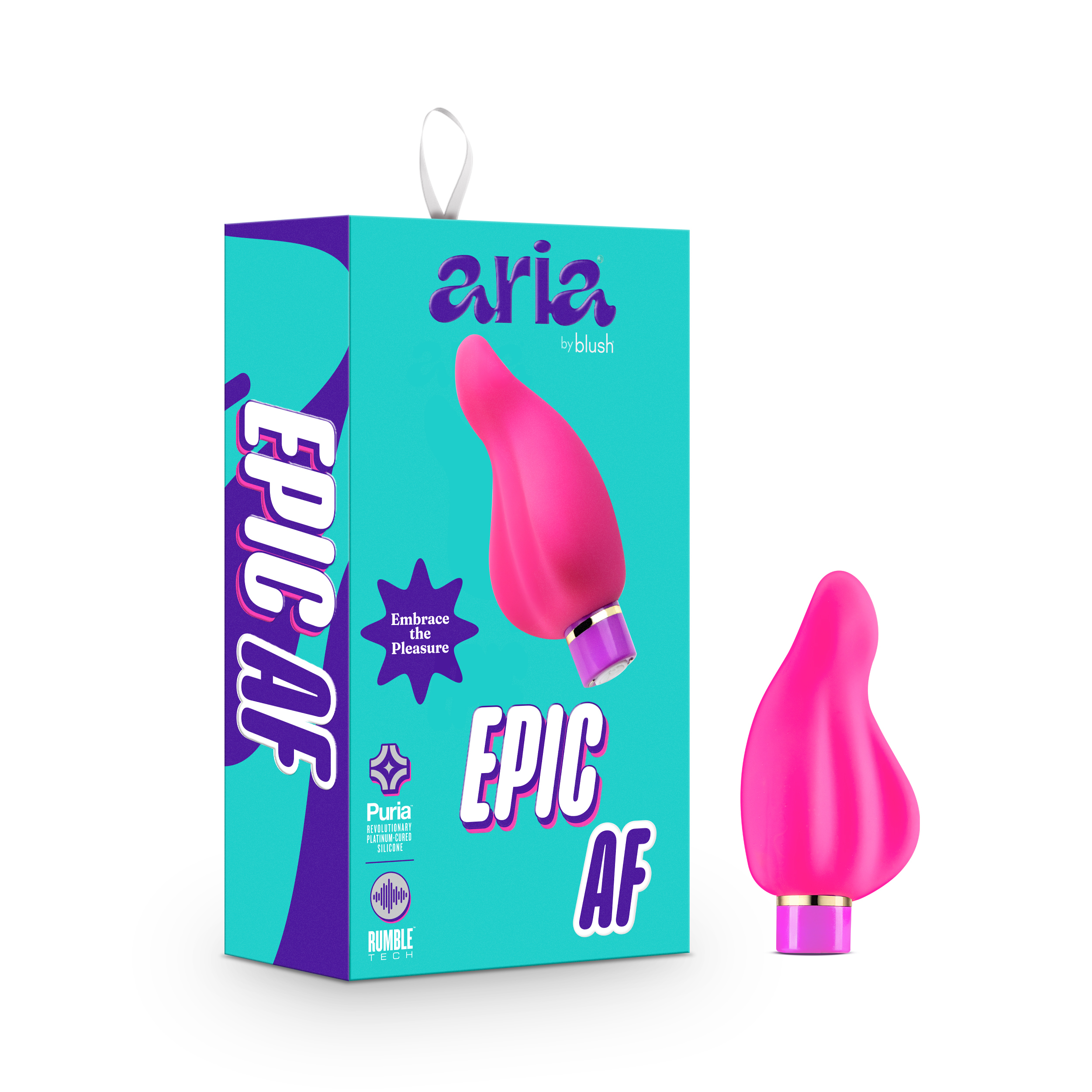 Blush Aria Epic AF Curved Fuchsia 3.5-Inch Vibrator