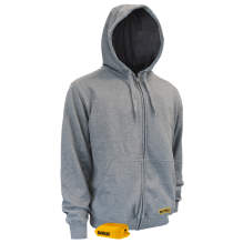 DEWALT Men's Heated French Terry Cotton Hoodie