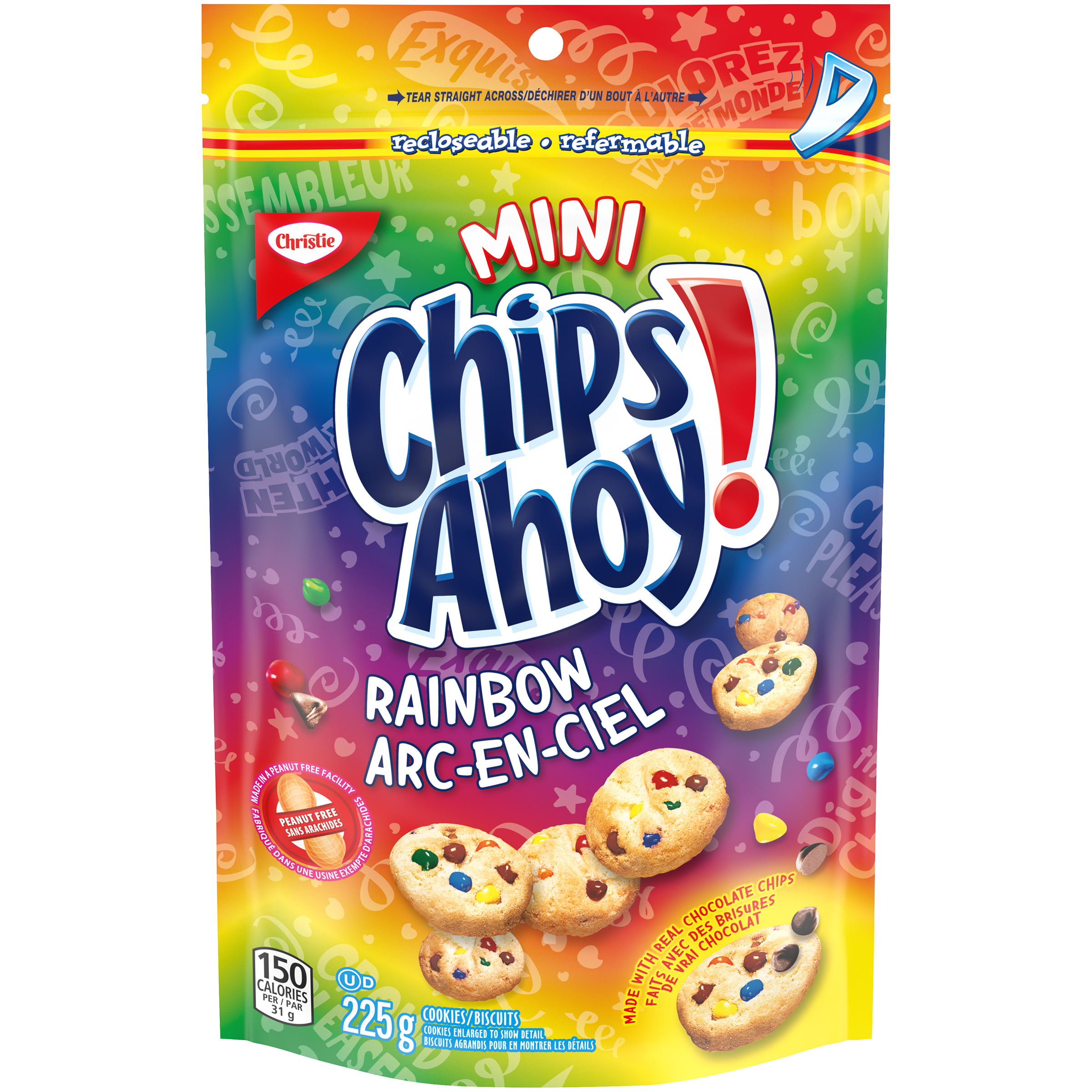 Chips Ahoy! Rainbow Cookies 225 G