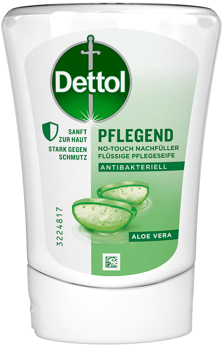 Recharge Savon Dettol No Touch Aloe Vera - Lot De 3 Flacons De 250ml - Neuf
