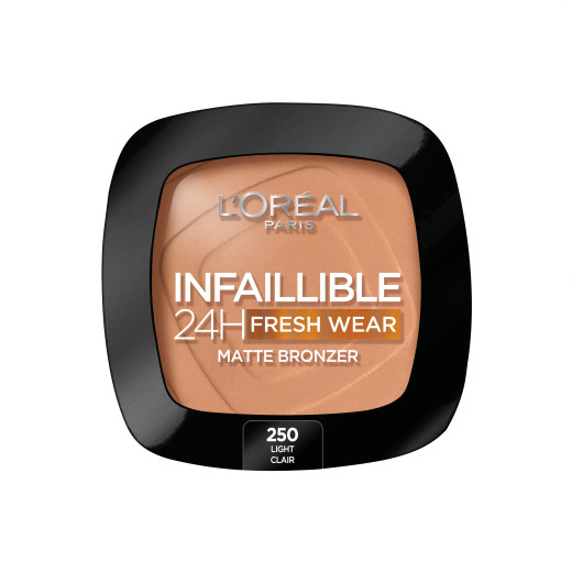 l'oréal paris infaillible 24h fresh wear bronzlaştırıcı pudra - 250 light