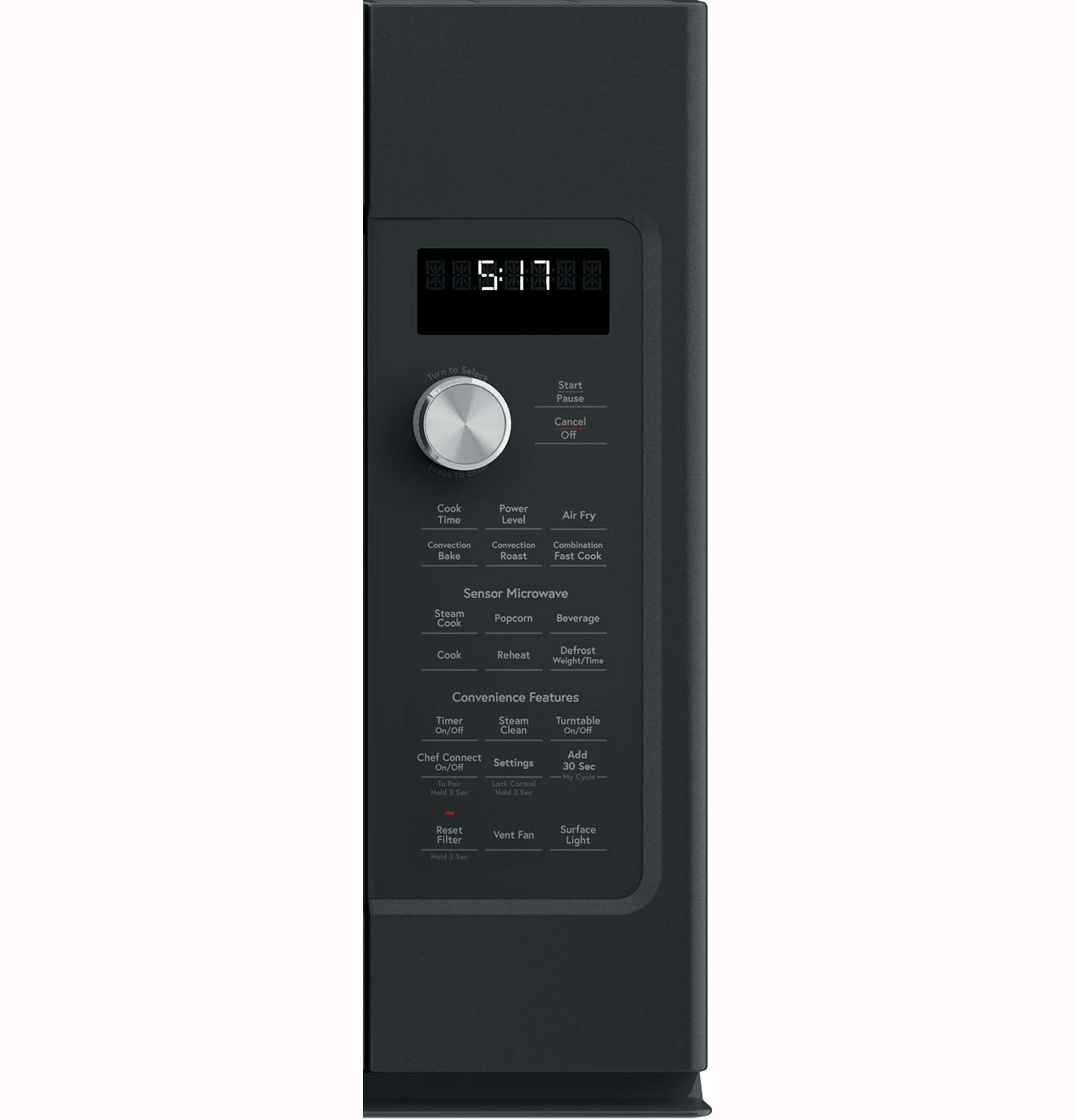 Café™ 1.7 Cu. Ft. Matte Black Over The Range Microwave view 3