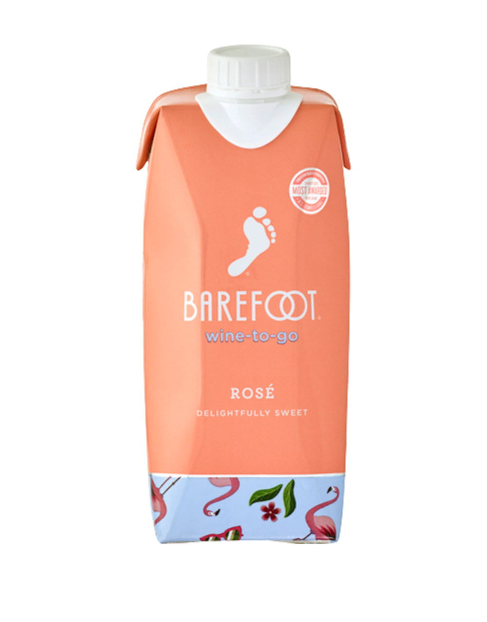 BAREFOOT-TO-GO ROSE WINE TETRA