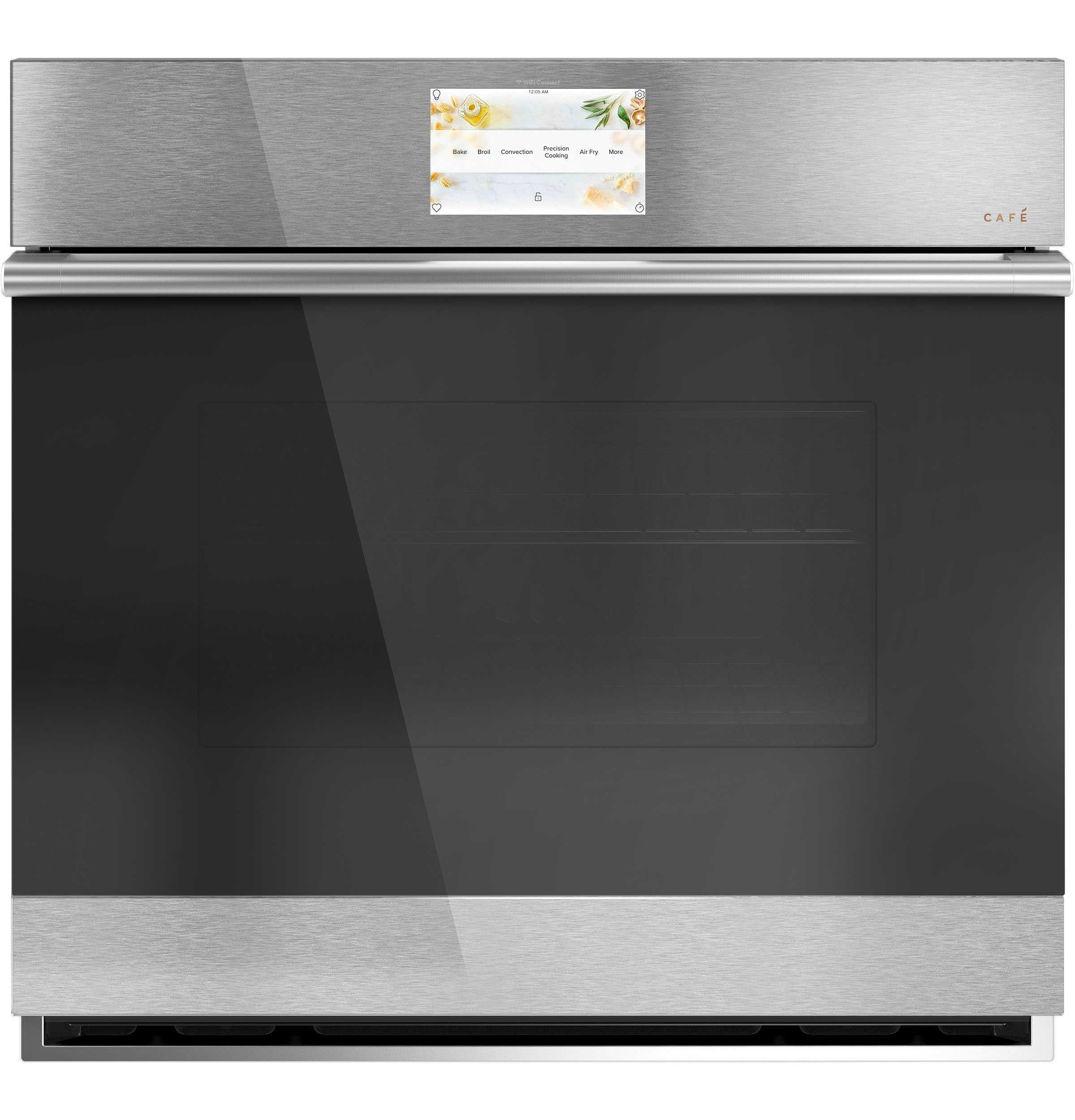 30" Width — Slf & Stm Cln — Conv Oven — 7" Full-Clr Tch LCD Scrn — 1x Roller Rck, Meat Prb — Prec Ckg, Hot-Air Fry — ADA Compliant — Connectable via built-in WiFi — Est Drop Date = JUN-26