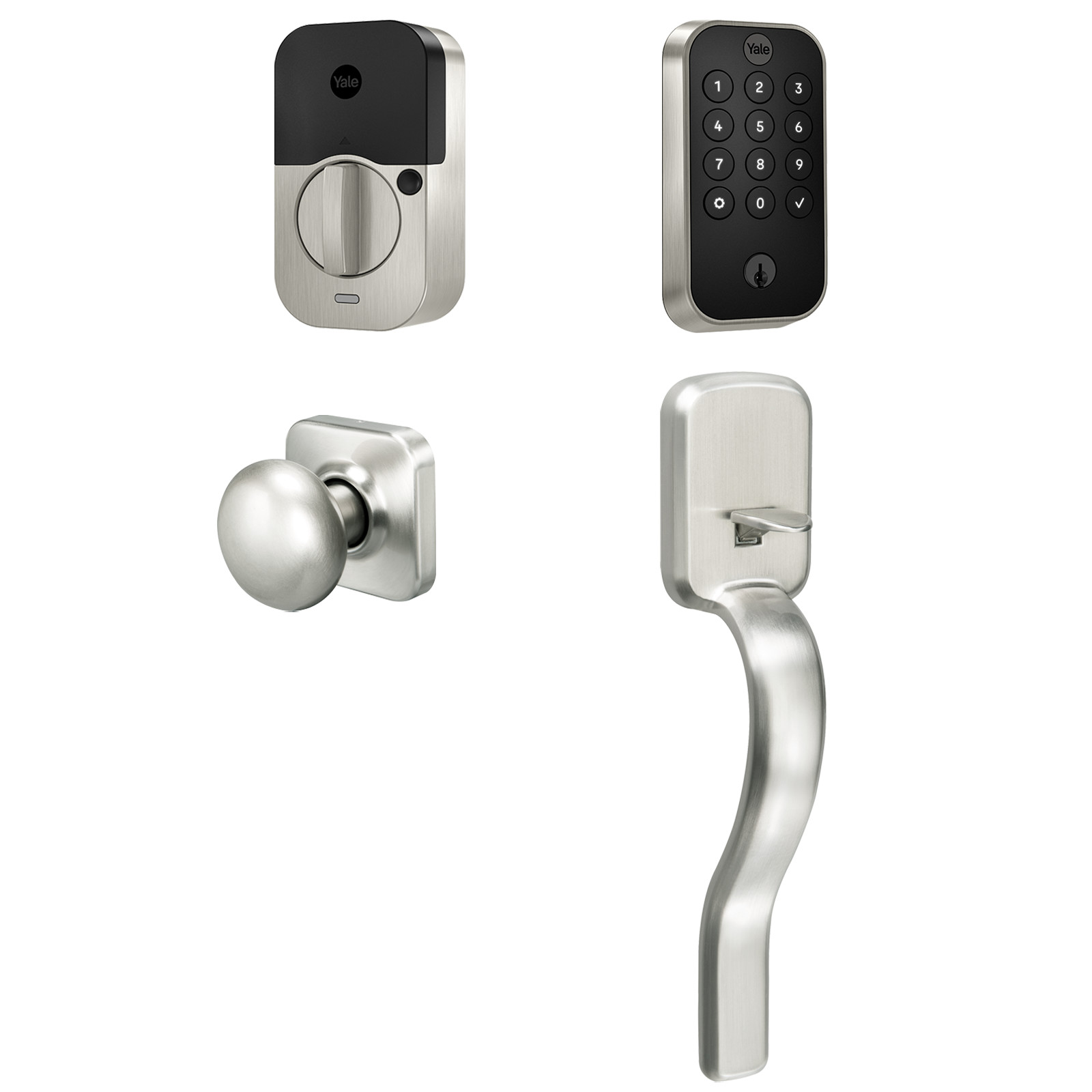 Yale Assure Lock 2 Keypad with Bluetooth and Ridgefield Handle_1