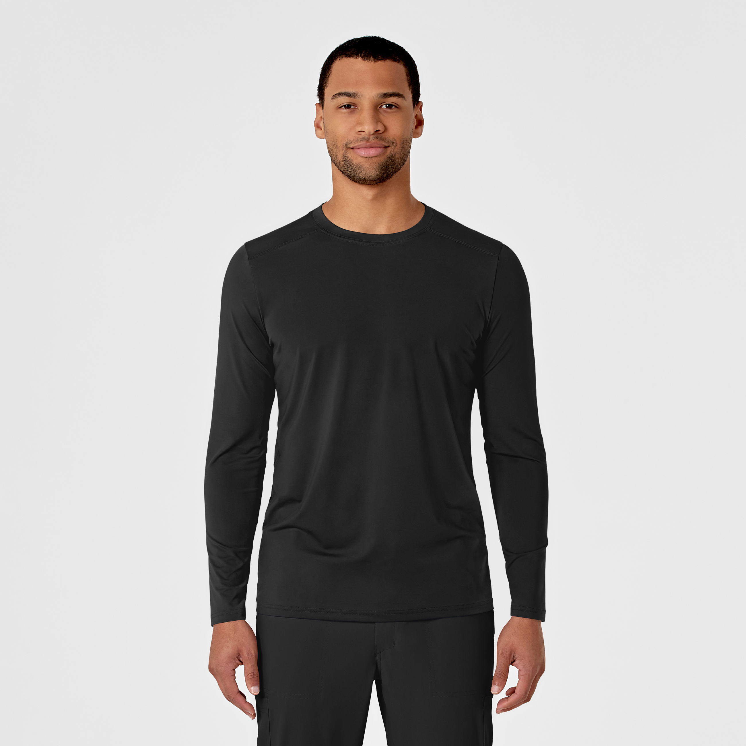 Wink Layers 2629 Men&#8216;s Performance Fit Long Sleeve Under scrub Tee-Wonder Wink