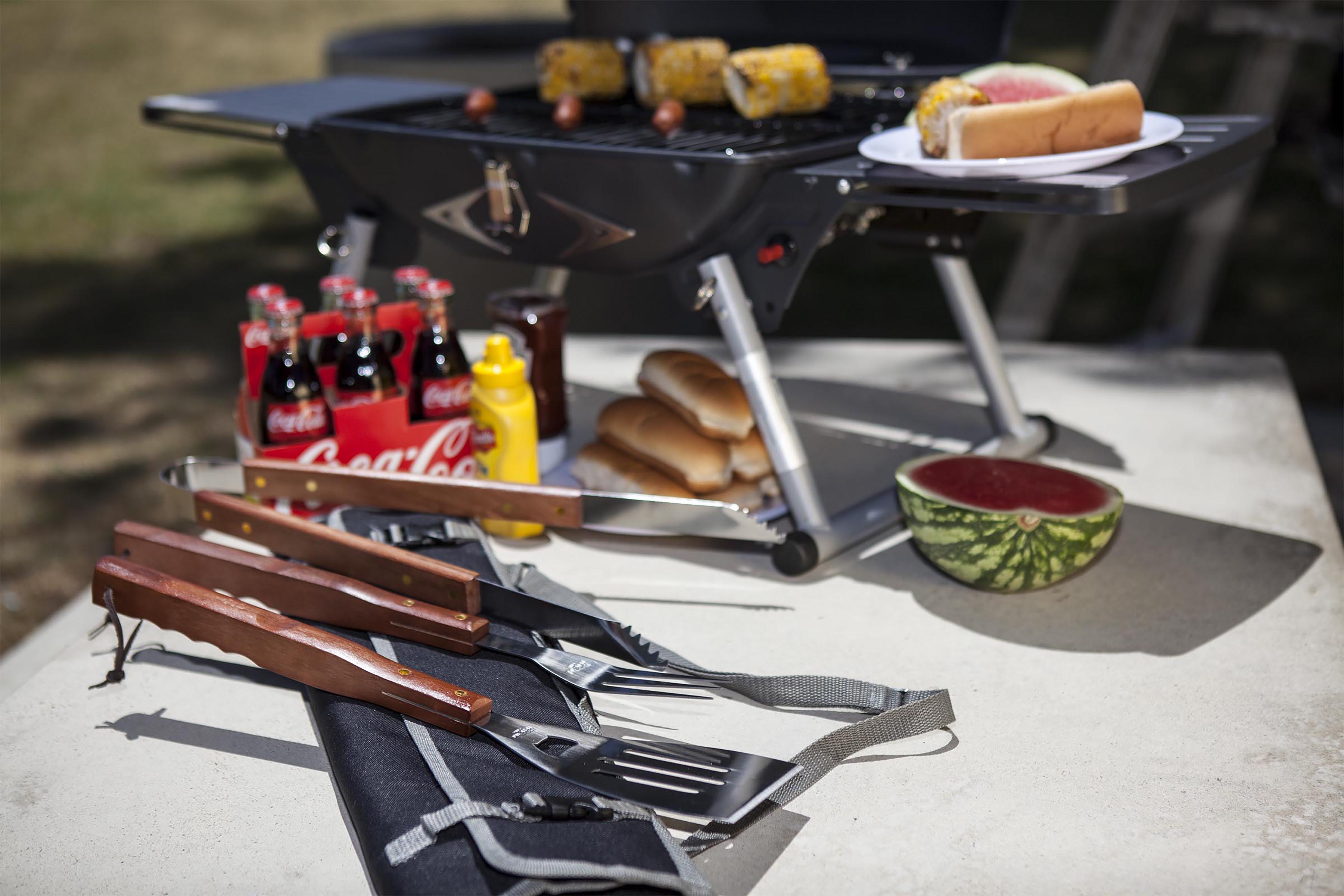 Kansas City Royals - 3-Piece BBQ Tote & Grill Set