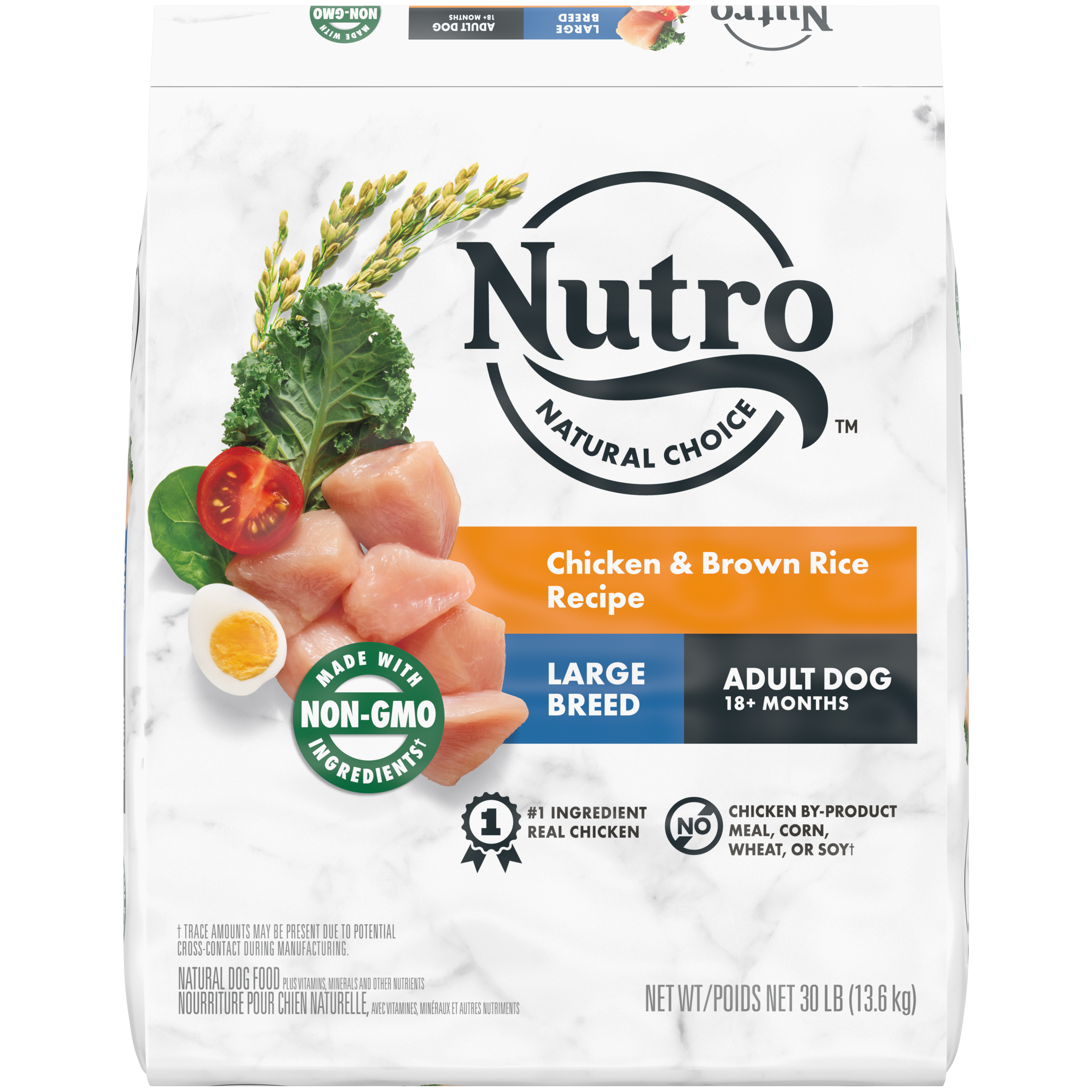 30 Lb Nutro Large Breed Adult Chicken, Rice & Sweet Potato - Food